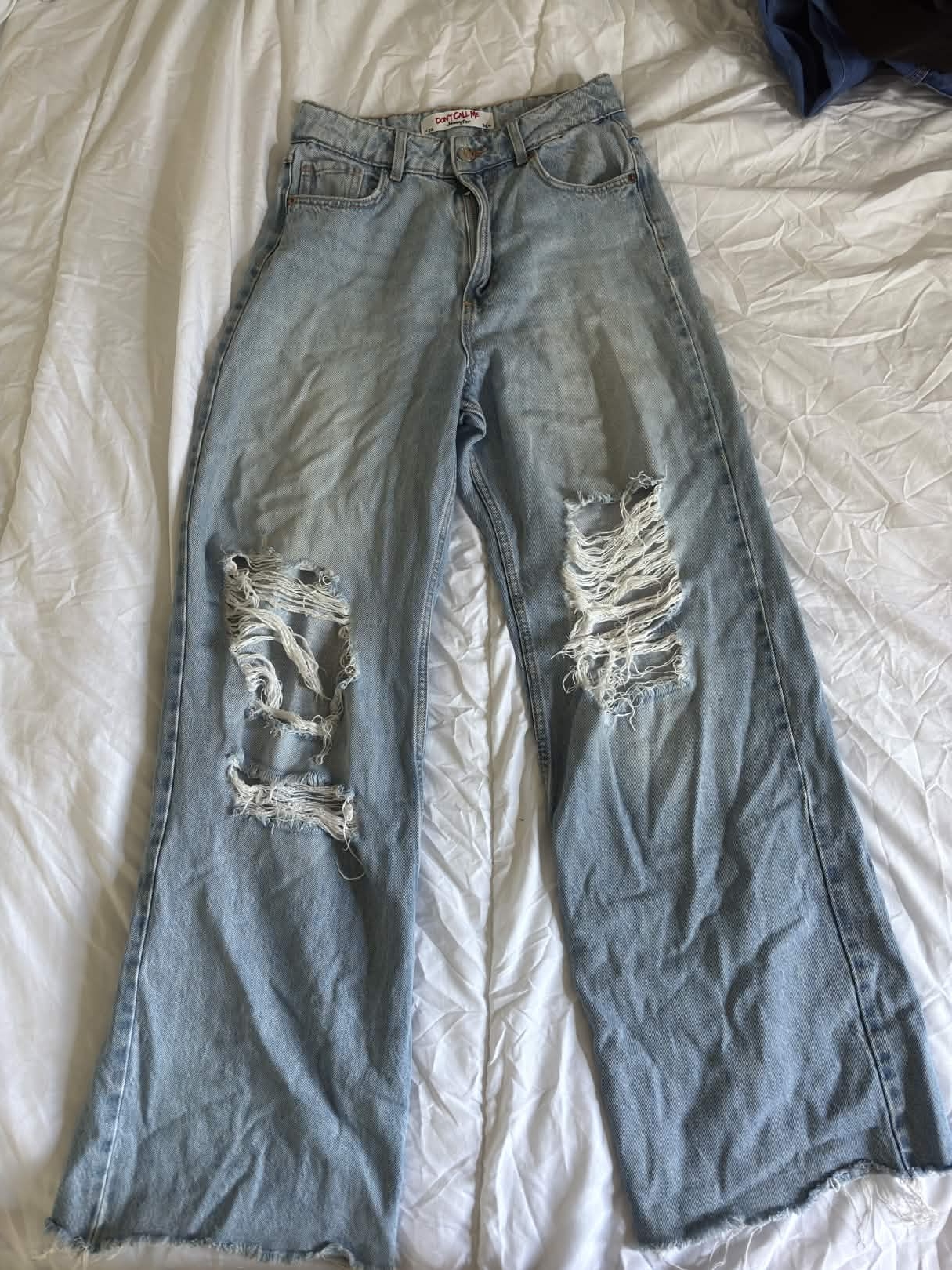 Jean Wide leg destroy (déchirures) — Jennyfer — La Réunion