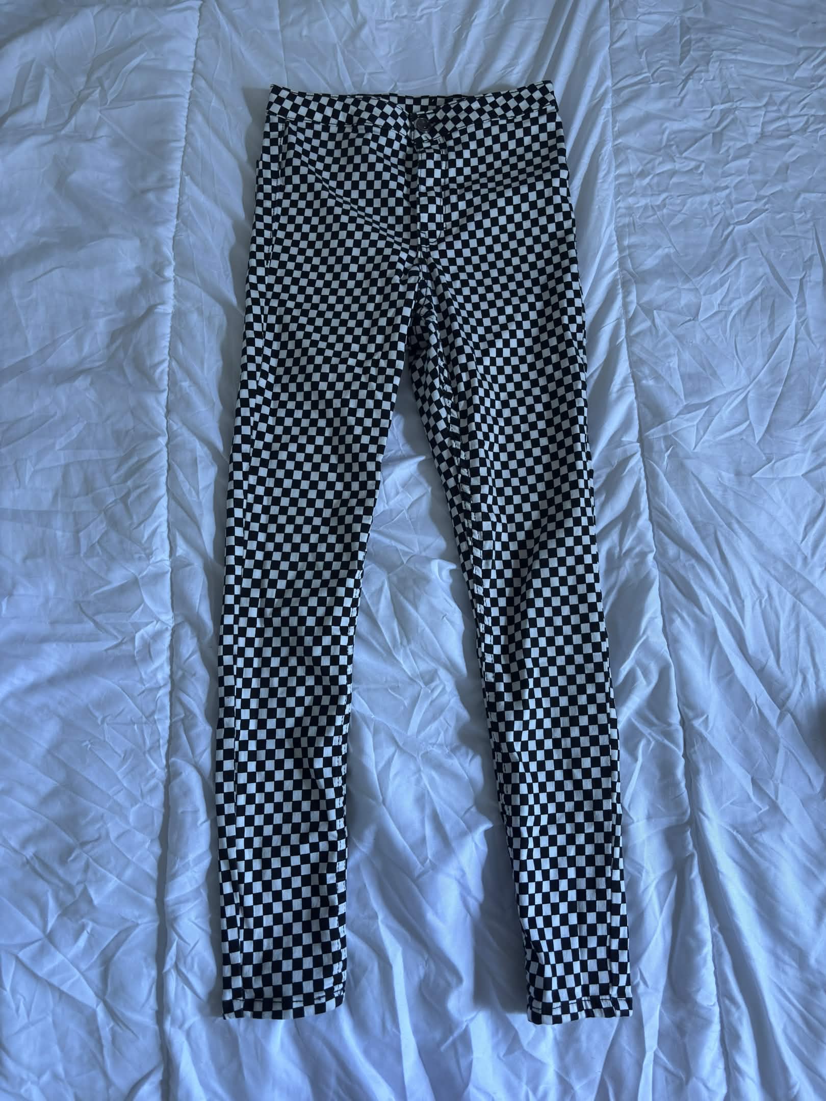 Pantalon skinny à carreaux — Jennyfer — La Réunion