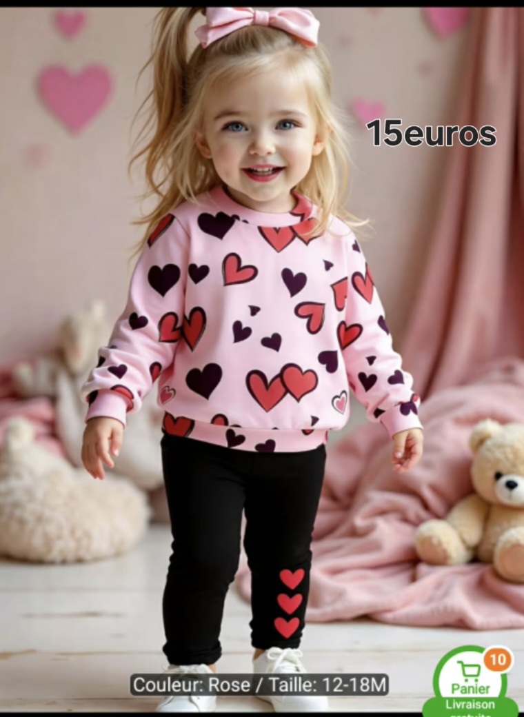 Vêtements de fille