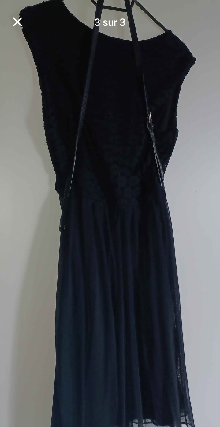 Robe noire DPM + sac Desigual
