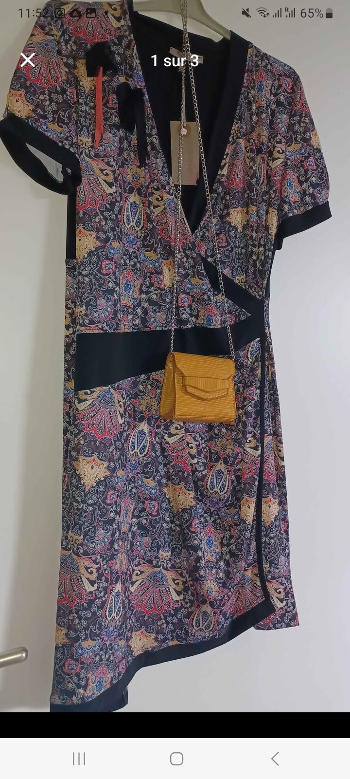 Robe neuve légère Taille M/L + sac — Double Jeu Paris — La Réunion