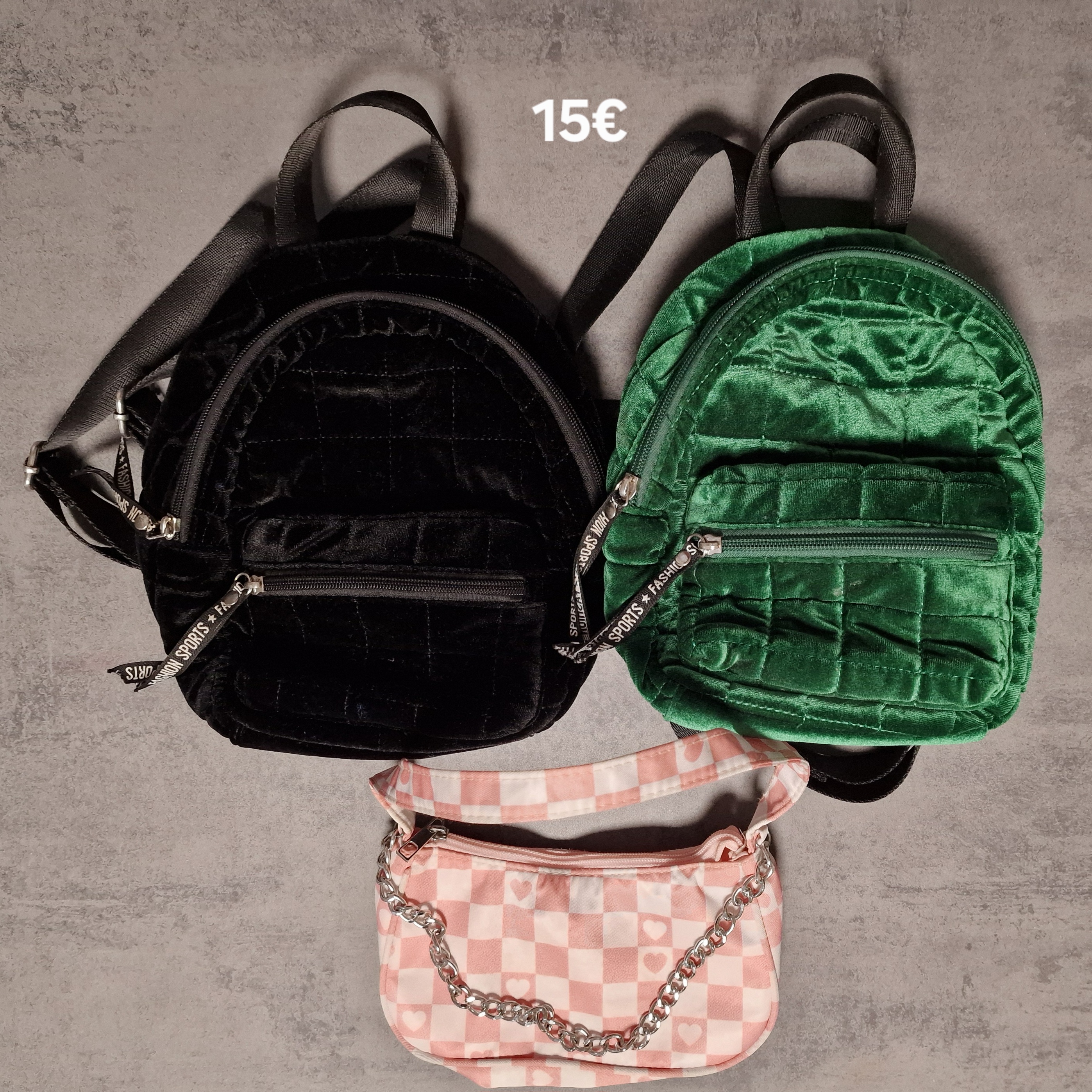 Vend lot de sac en satin — La Réunion