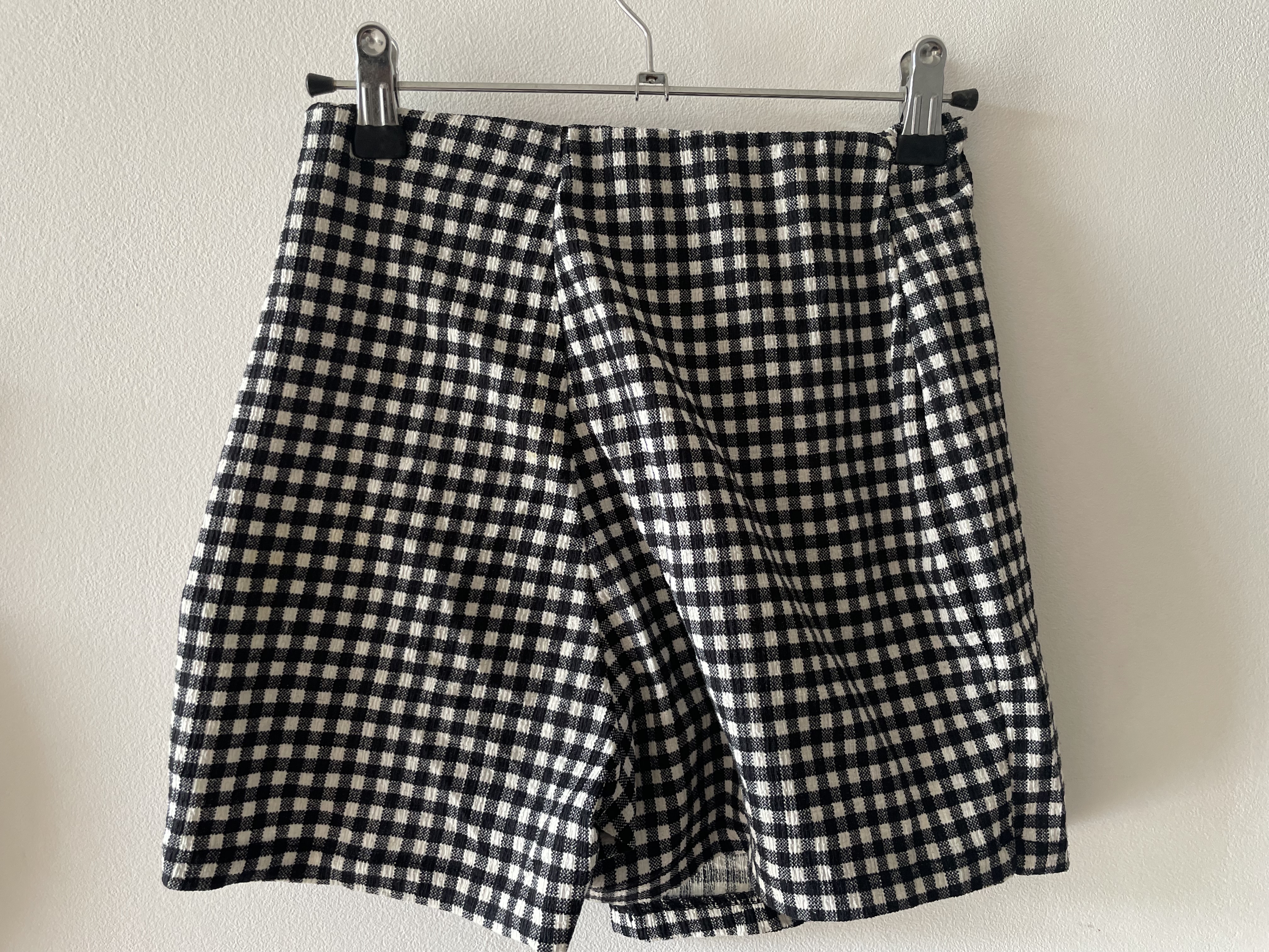 Jupe-short à carreaux
