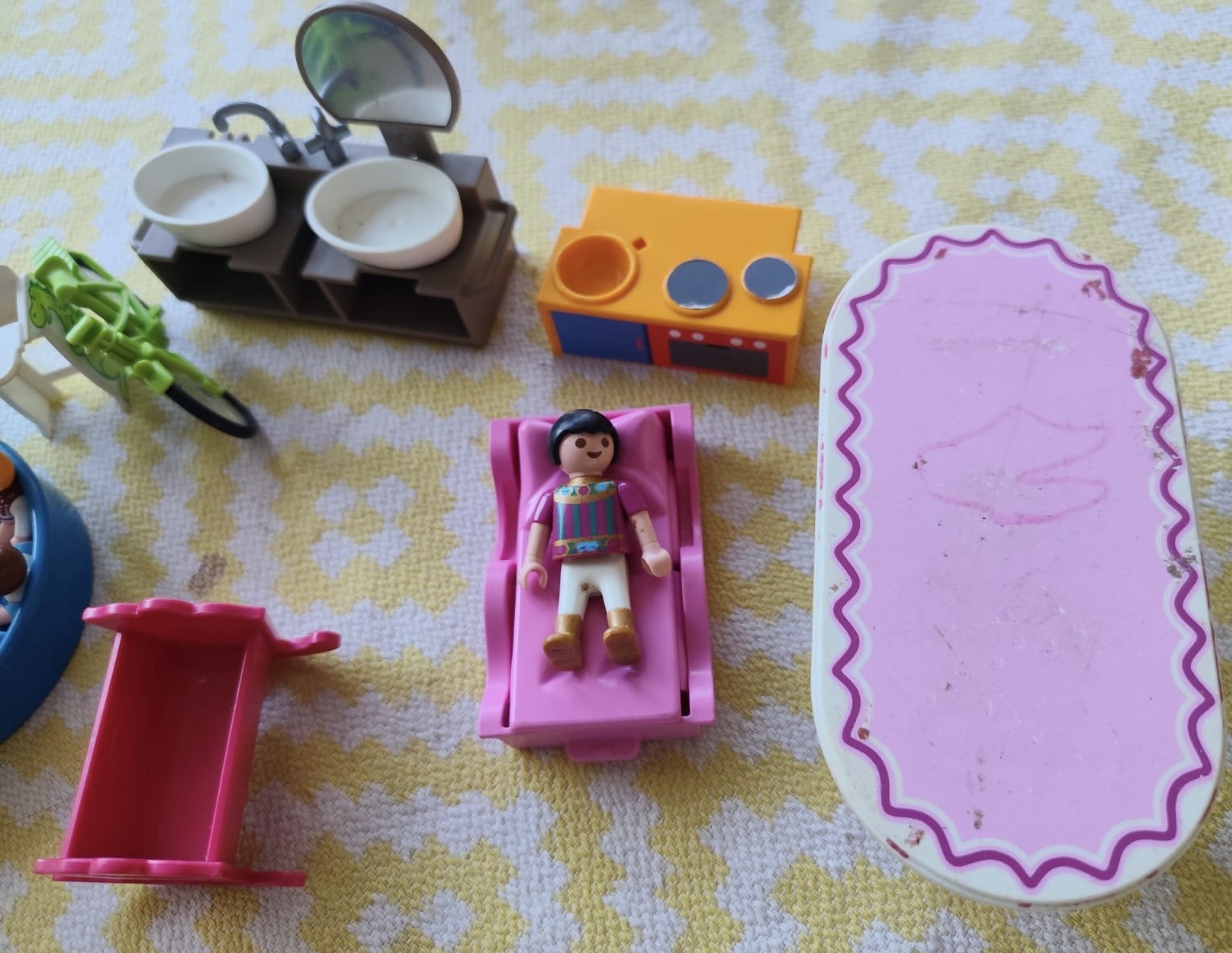 Lot playmobils enfants