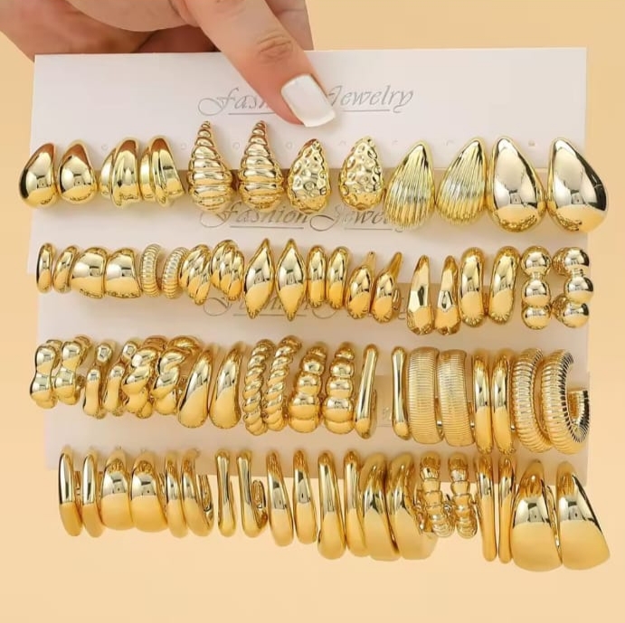 Boucles d'oreilles acier inoxydable