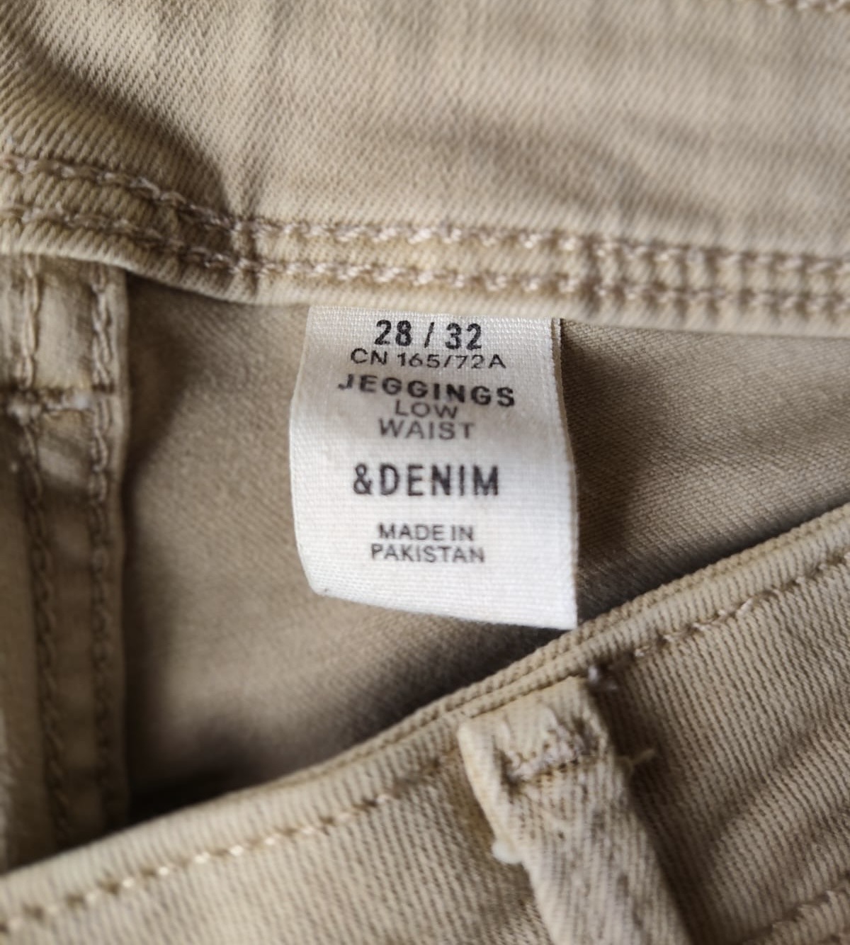 Jegging beige
