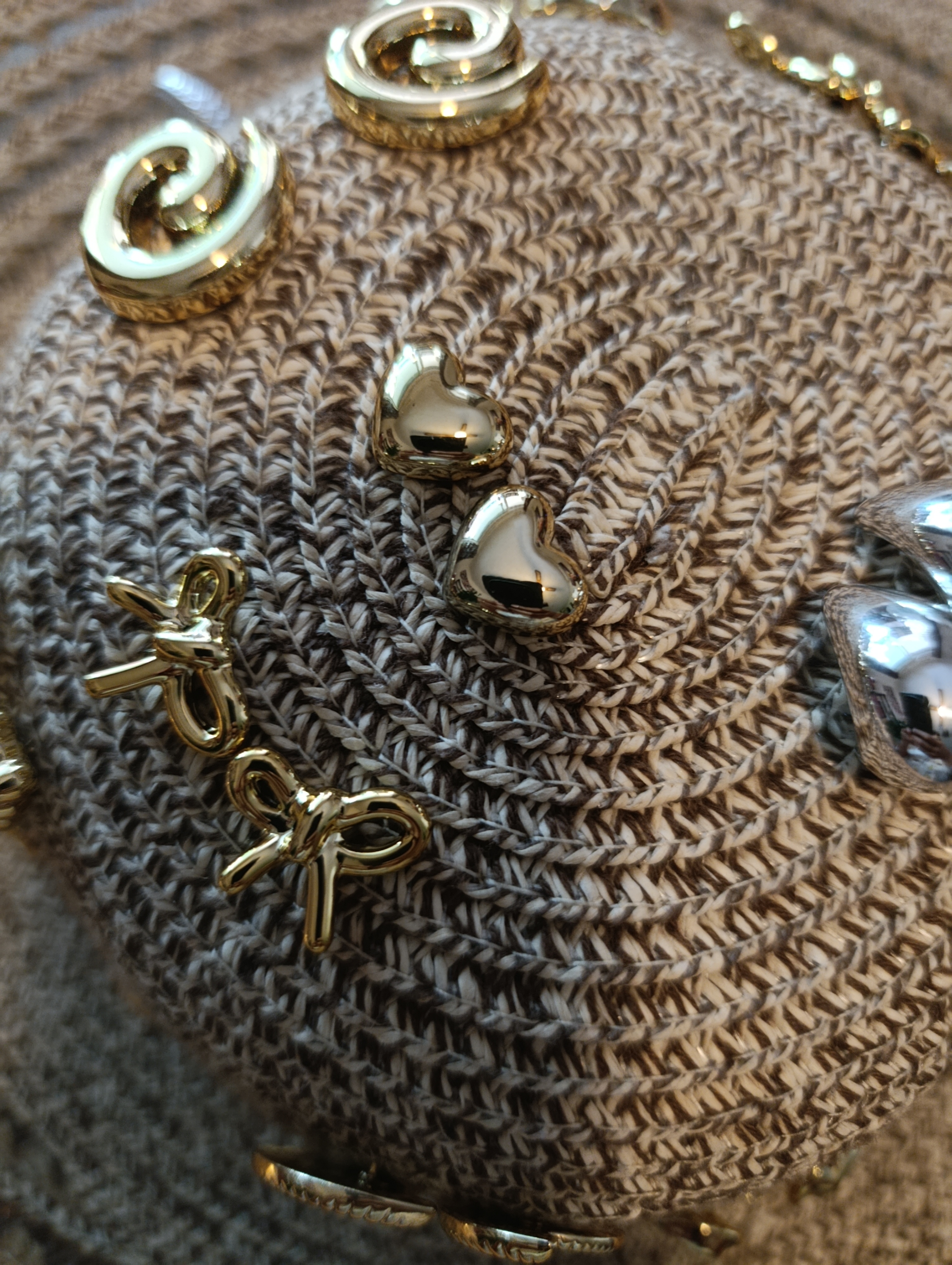 Boucles d'oreilles et bracelet