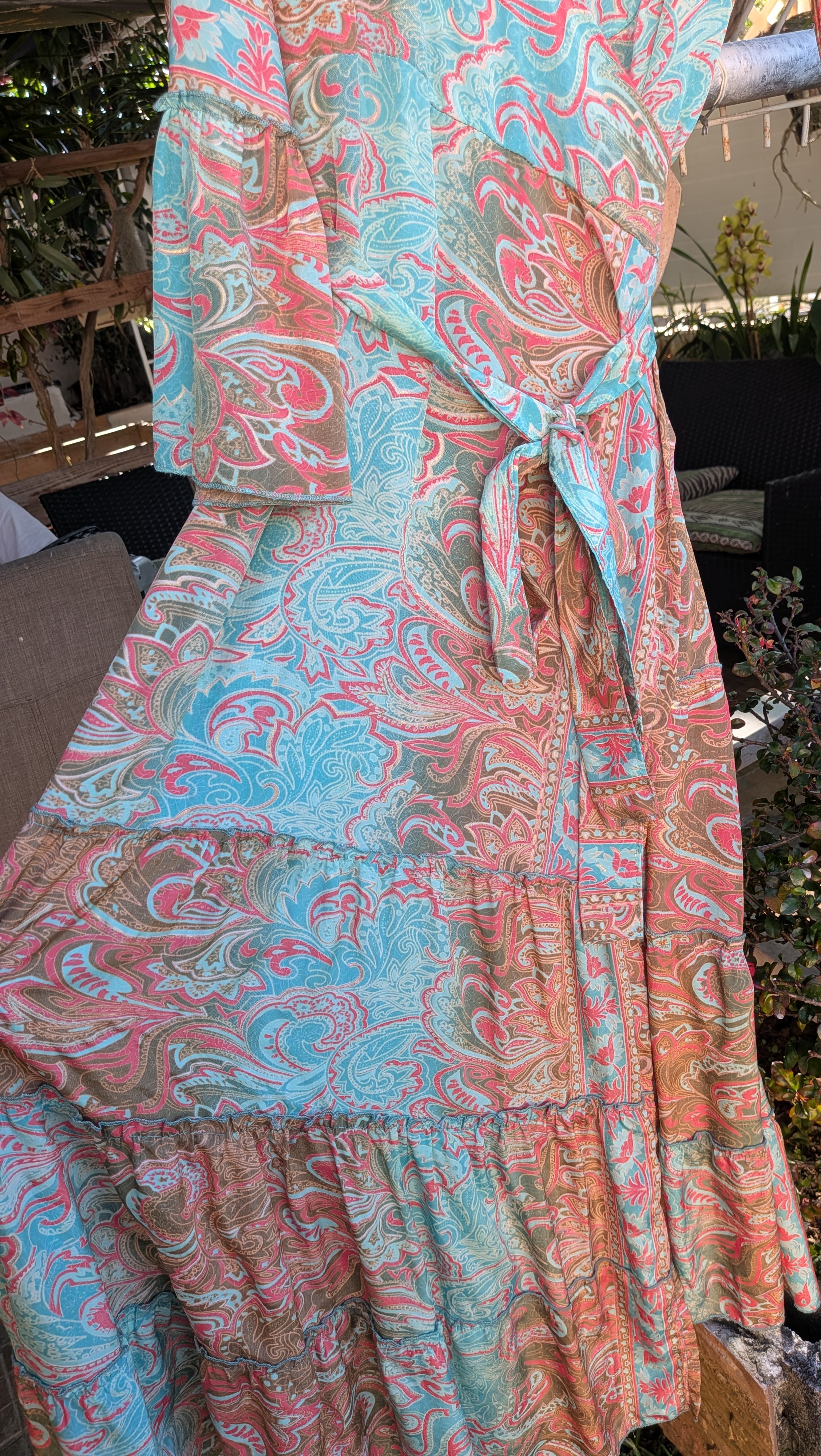 Robe longue portefeuille