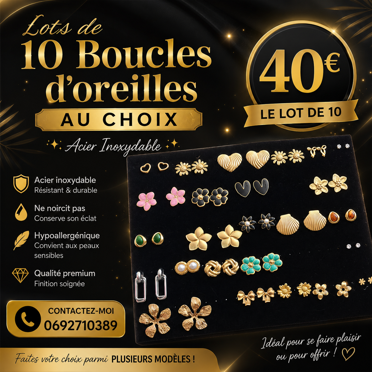 Bijoux acier inoxydable