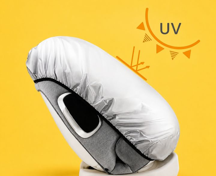 Protege siege auto bébé anti UV — La Réunion
