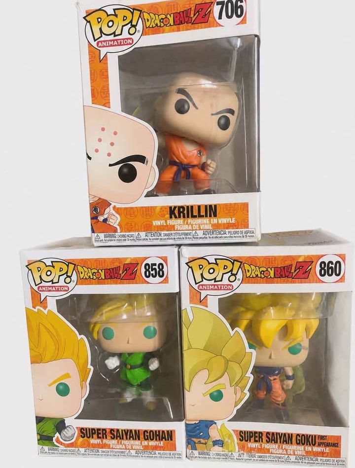 Figurine DBZ lots de 3 — La Réunion