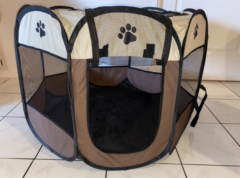 Parc pliable pour animaux