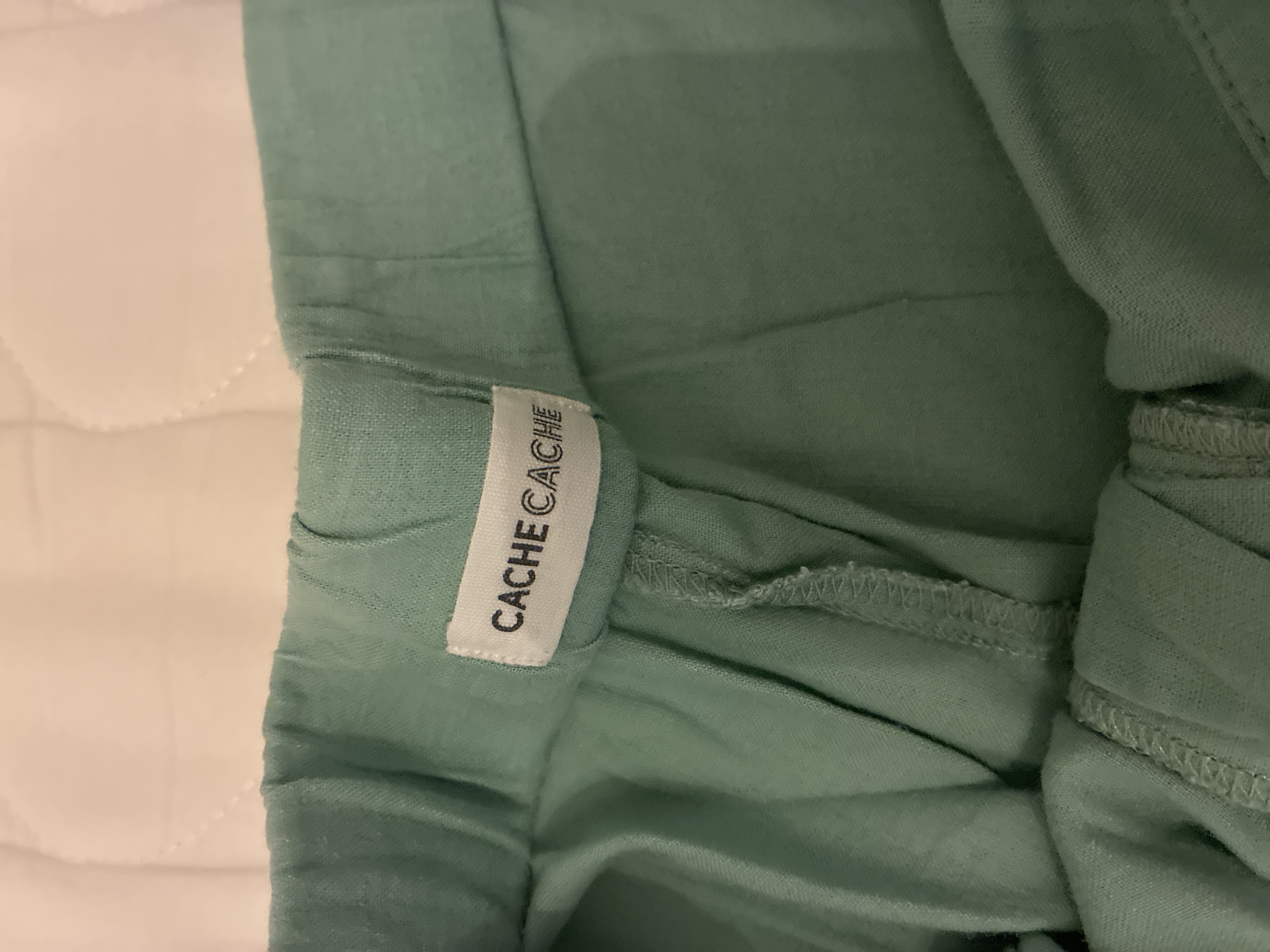 Pantalon vert taille 44