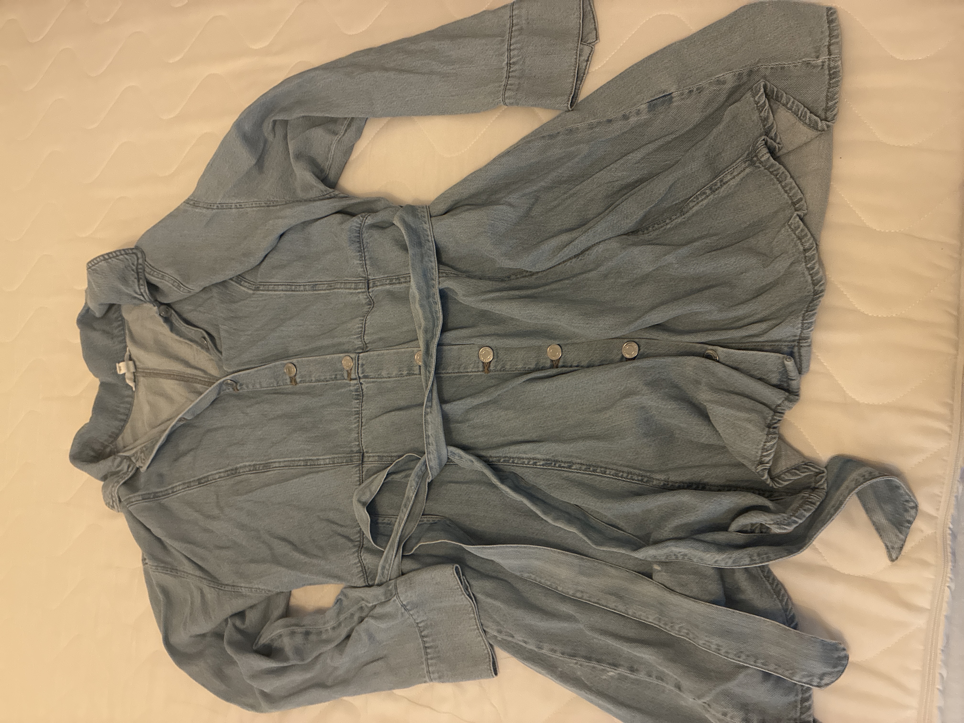 Robe en denim