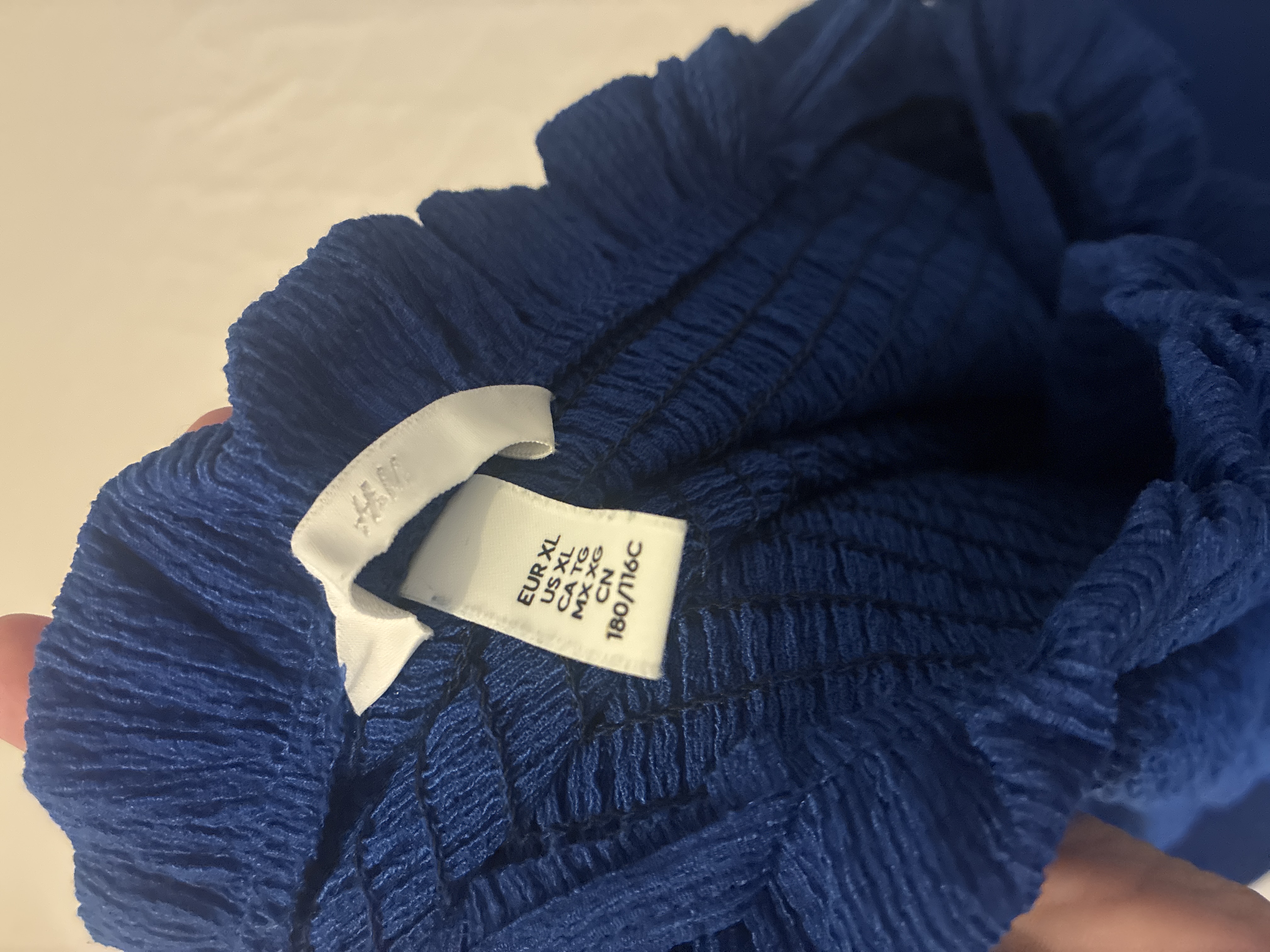 Robe à bretelles bleue