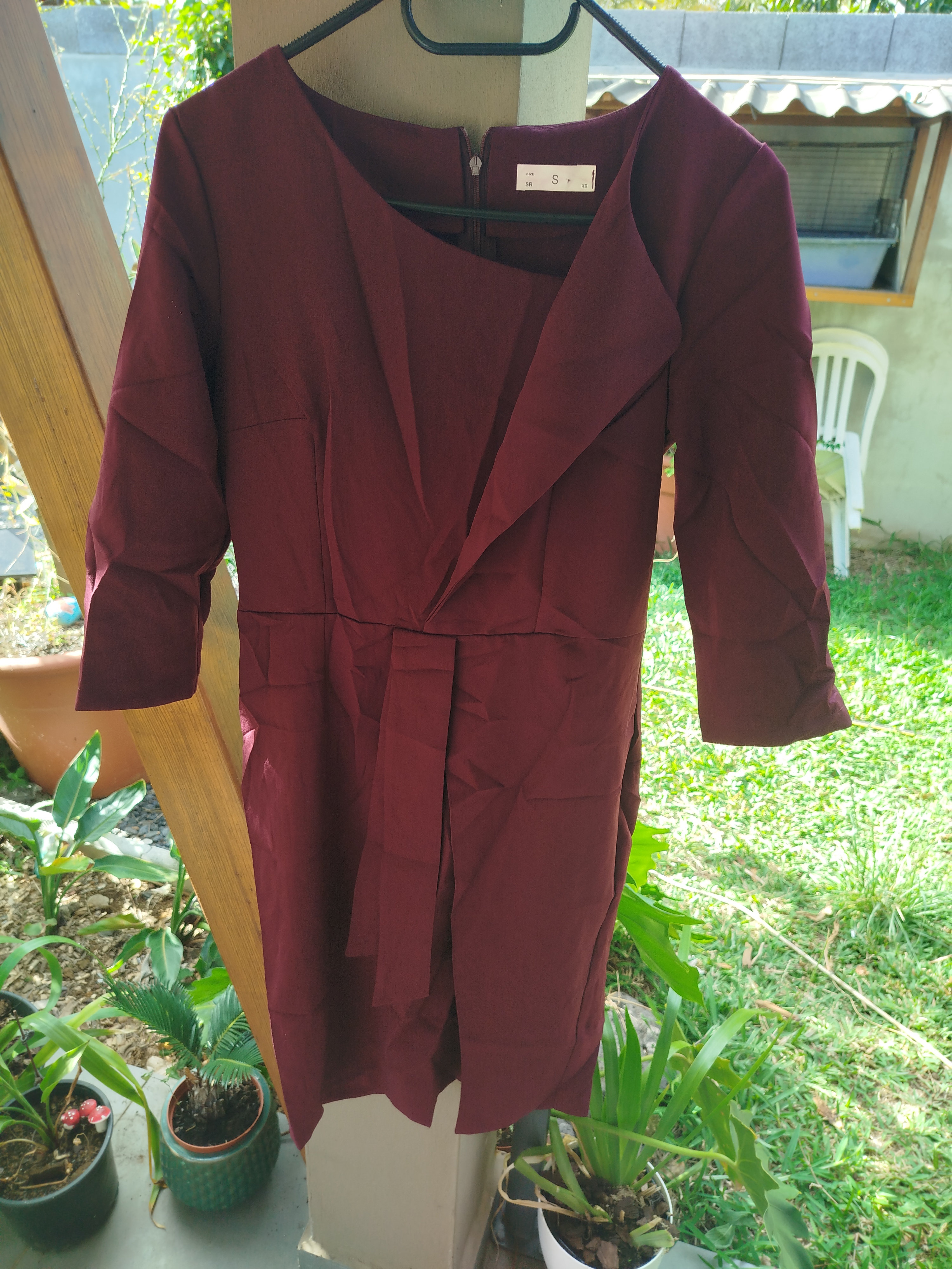 Robe portefeuille taille S