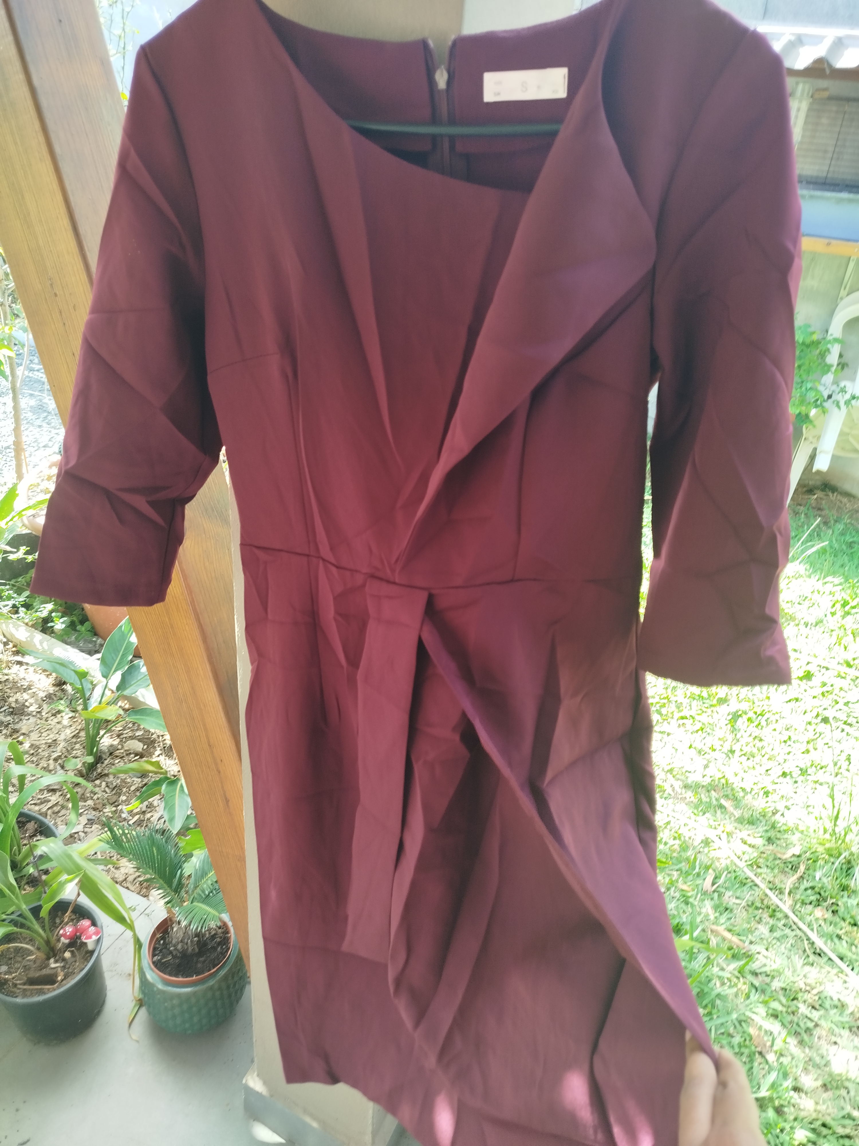 Robe portefeuille taille S