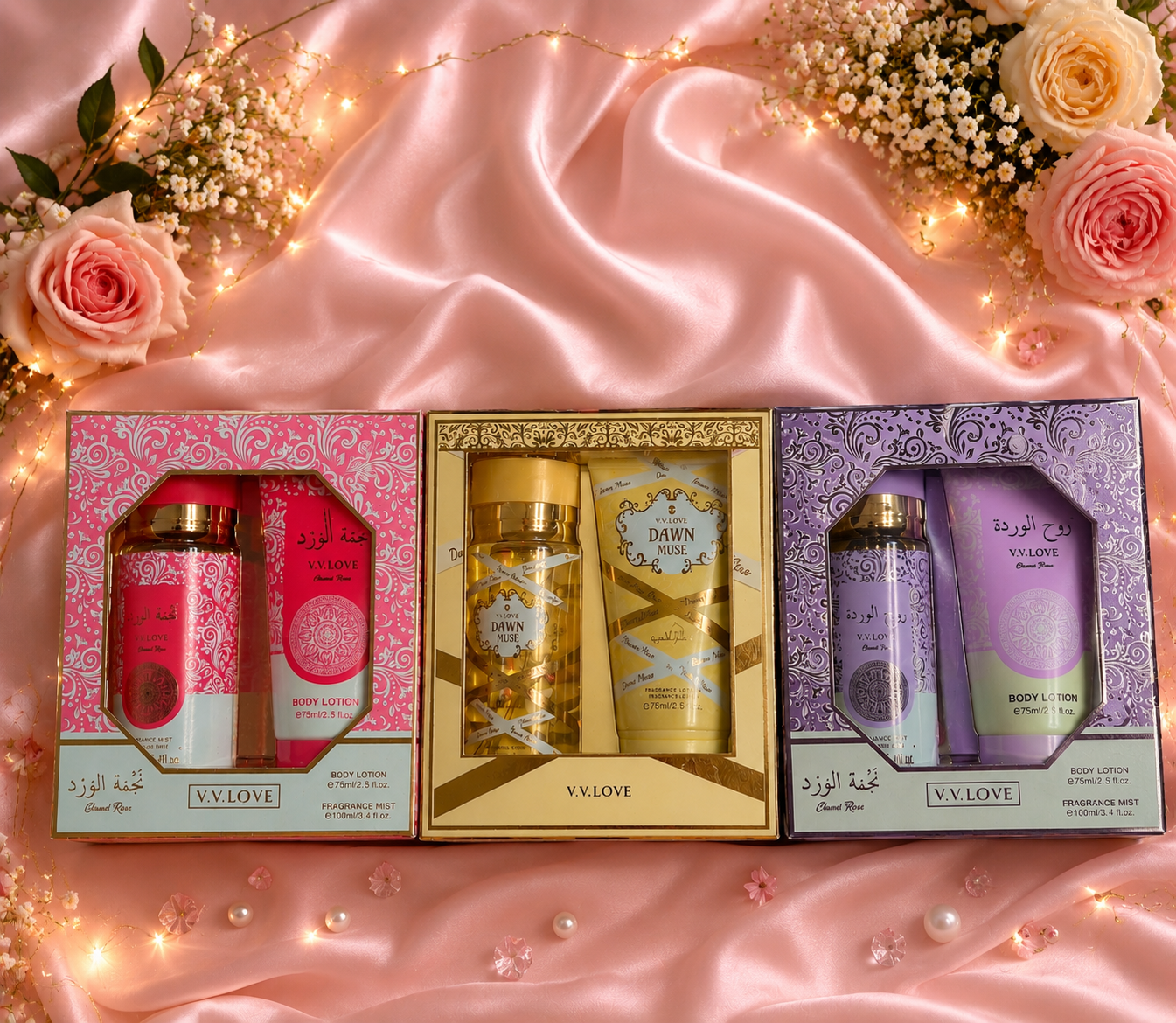Coffret brume et lait corps — Vvlove — La Réunion