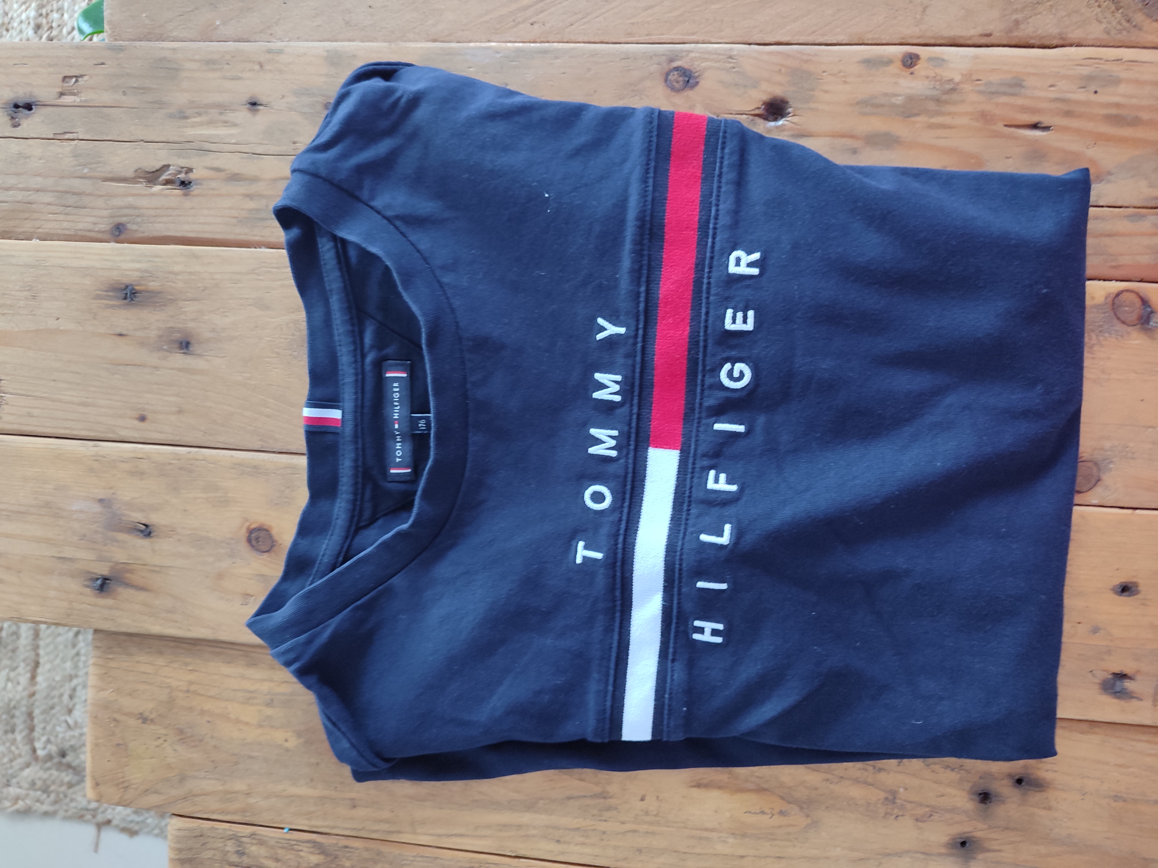 Tee-shirt manches longues bleu marine