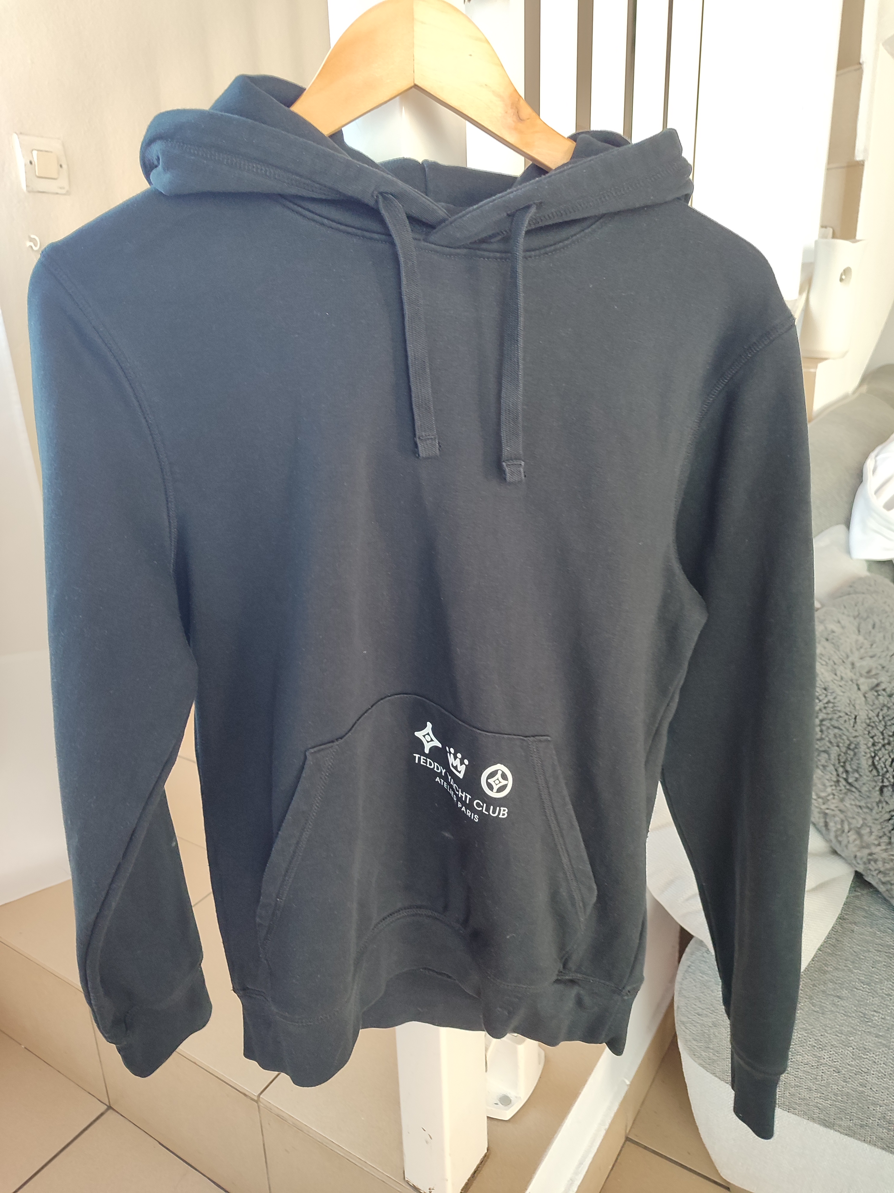 Sweat shirt noir Teddy yacht club