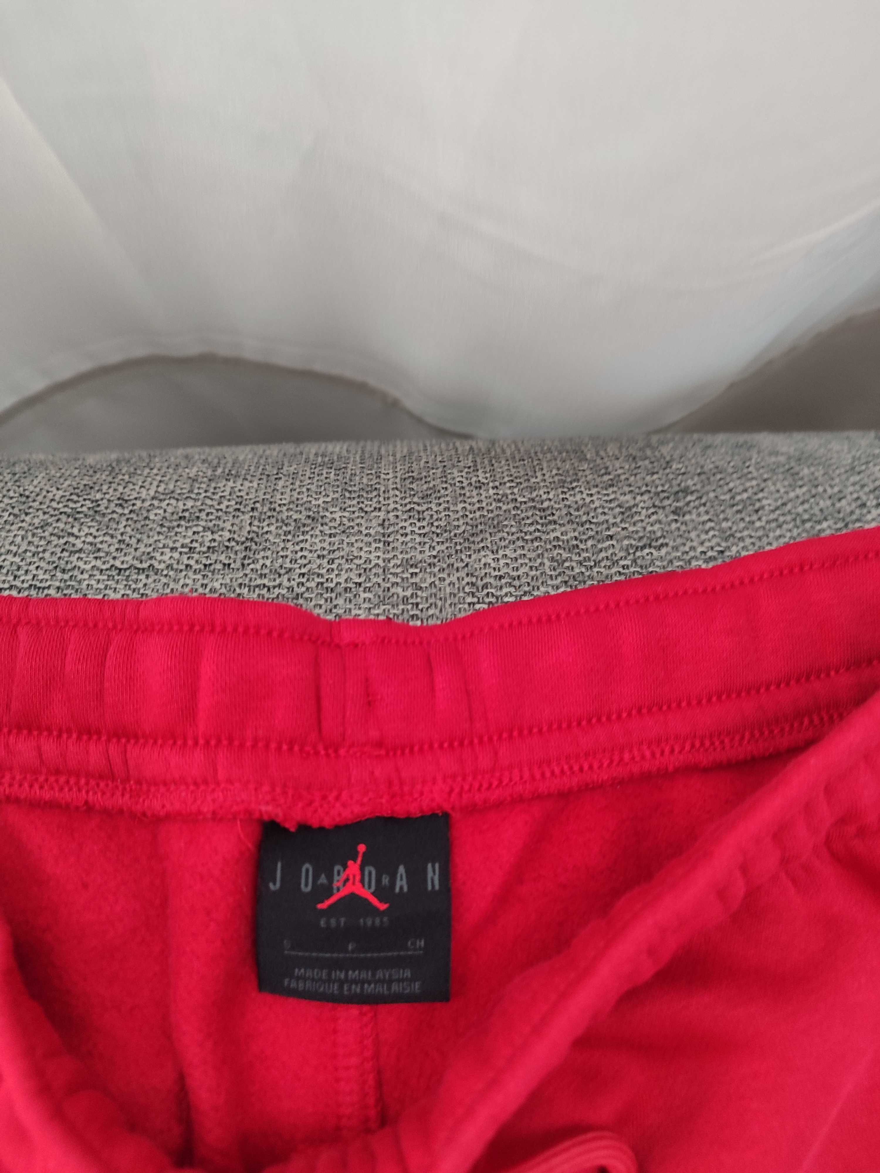 Bas de survêtement rouge Jordan