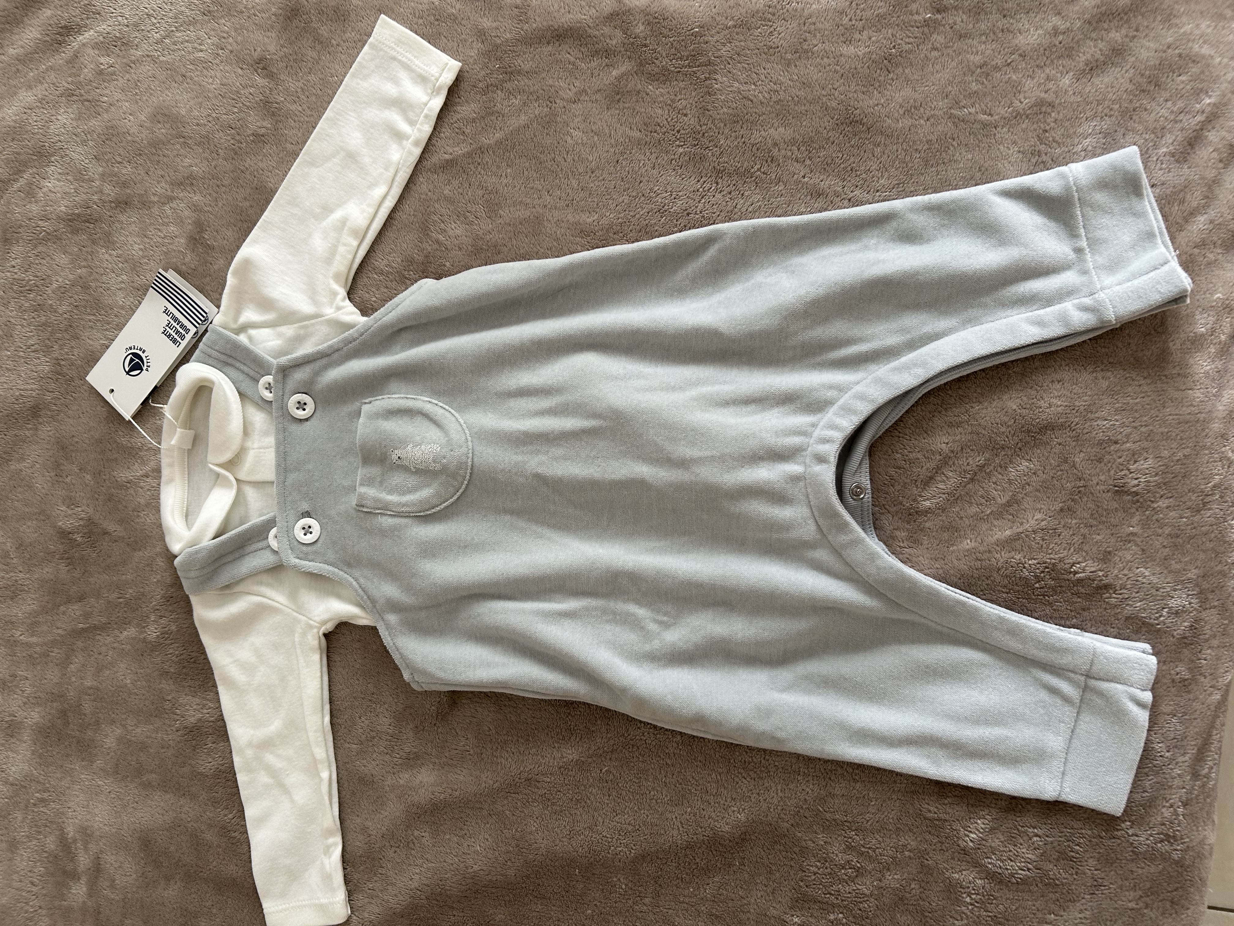 Ensemble petit bateau 6 mois — Petit bateau — La Réunion