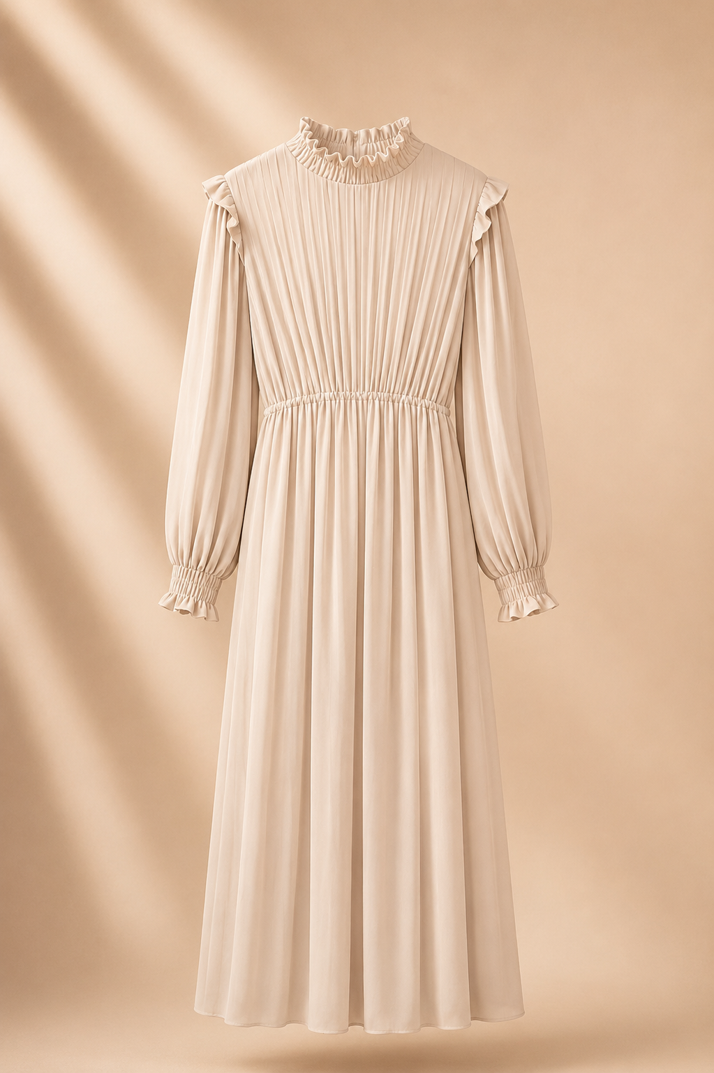 Robe de soirée beige — La Réunion