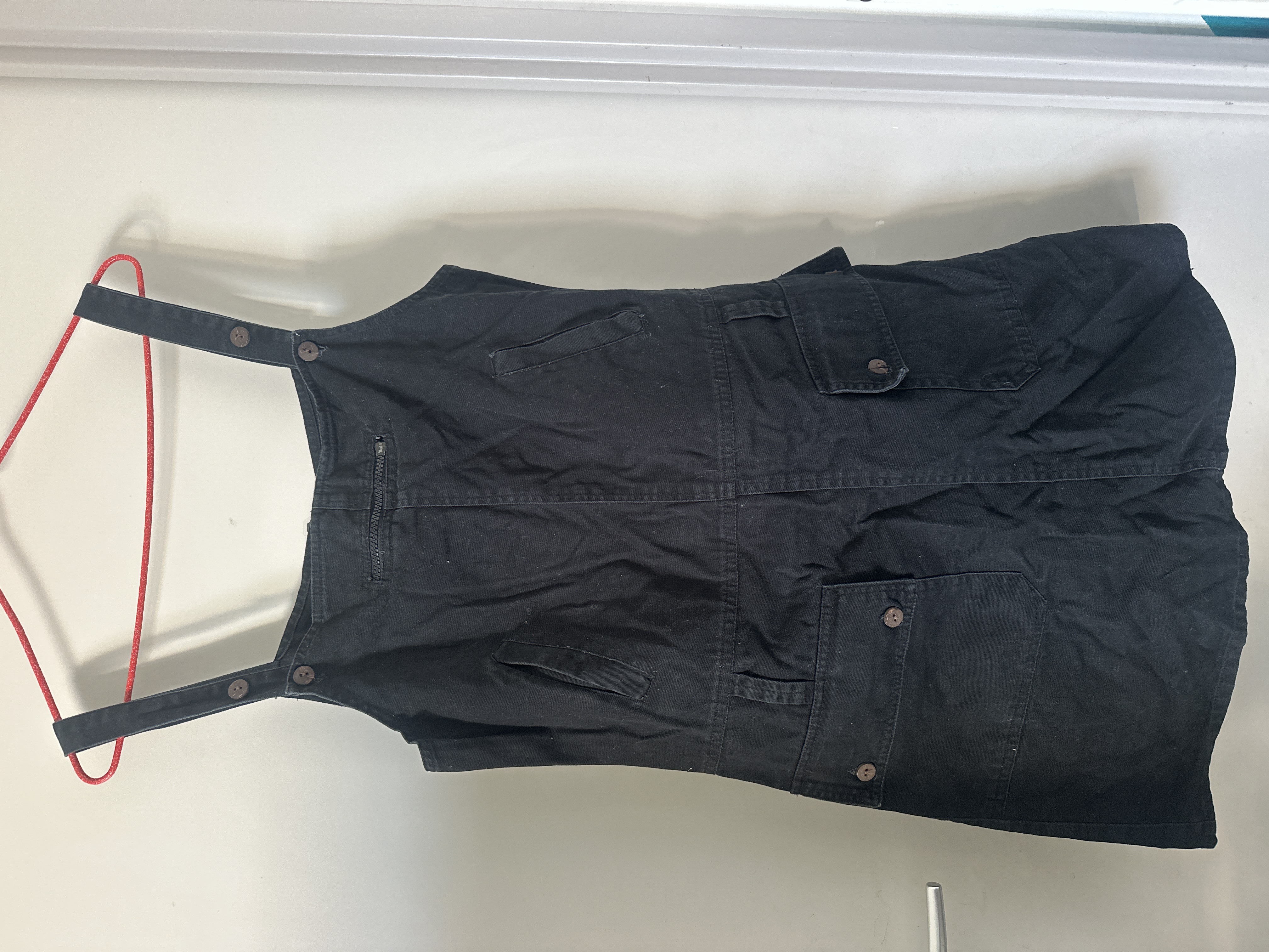 Robe jean salopette