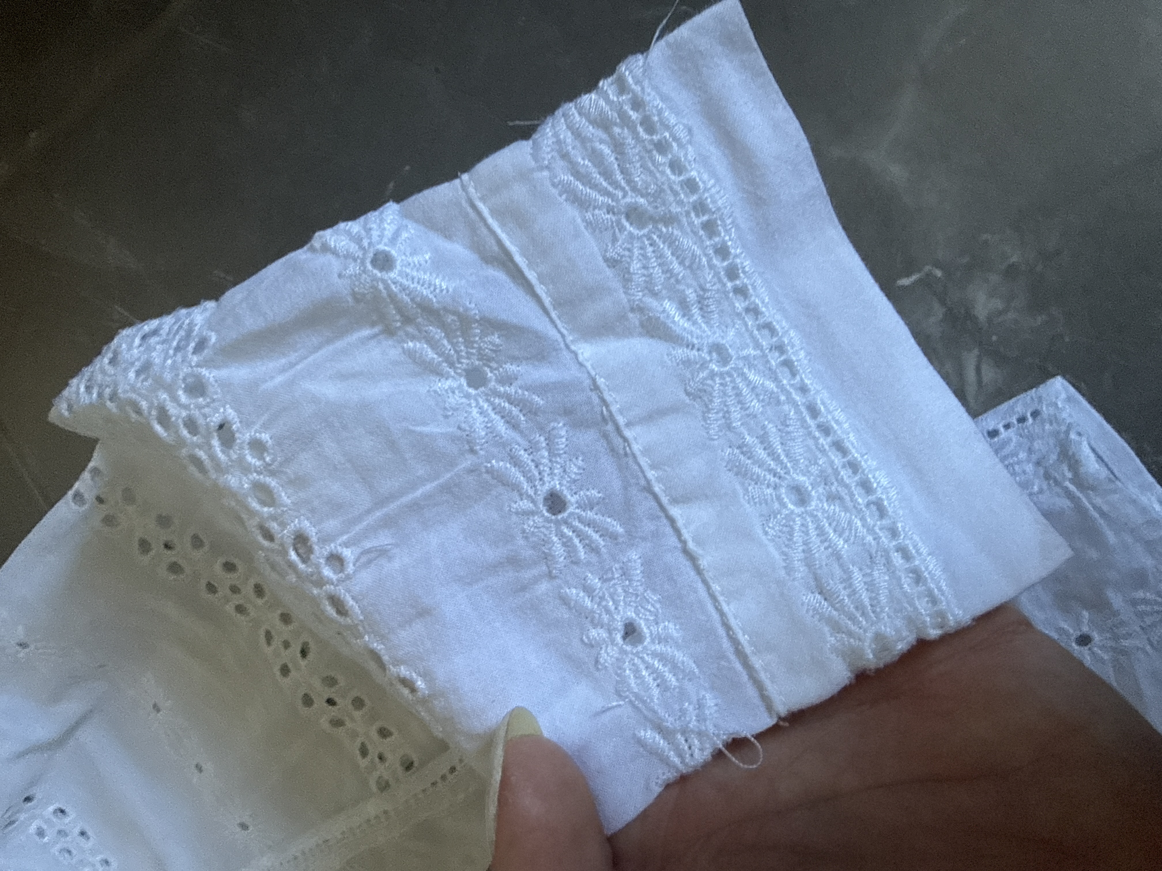 Chemise broderie anglaise Promod