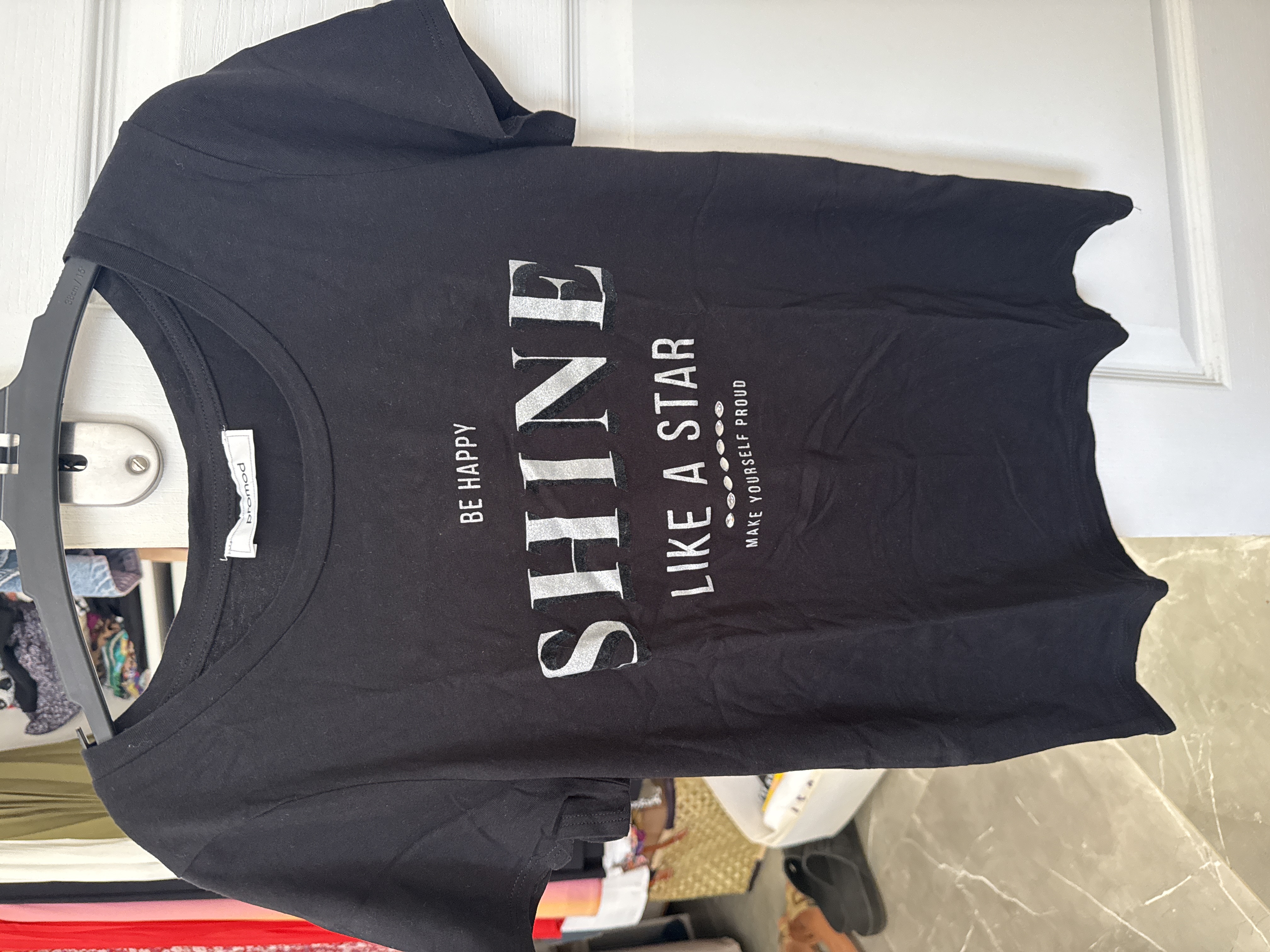 T’es shirt noir Promod S