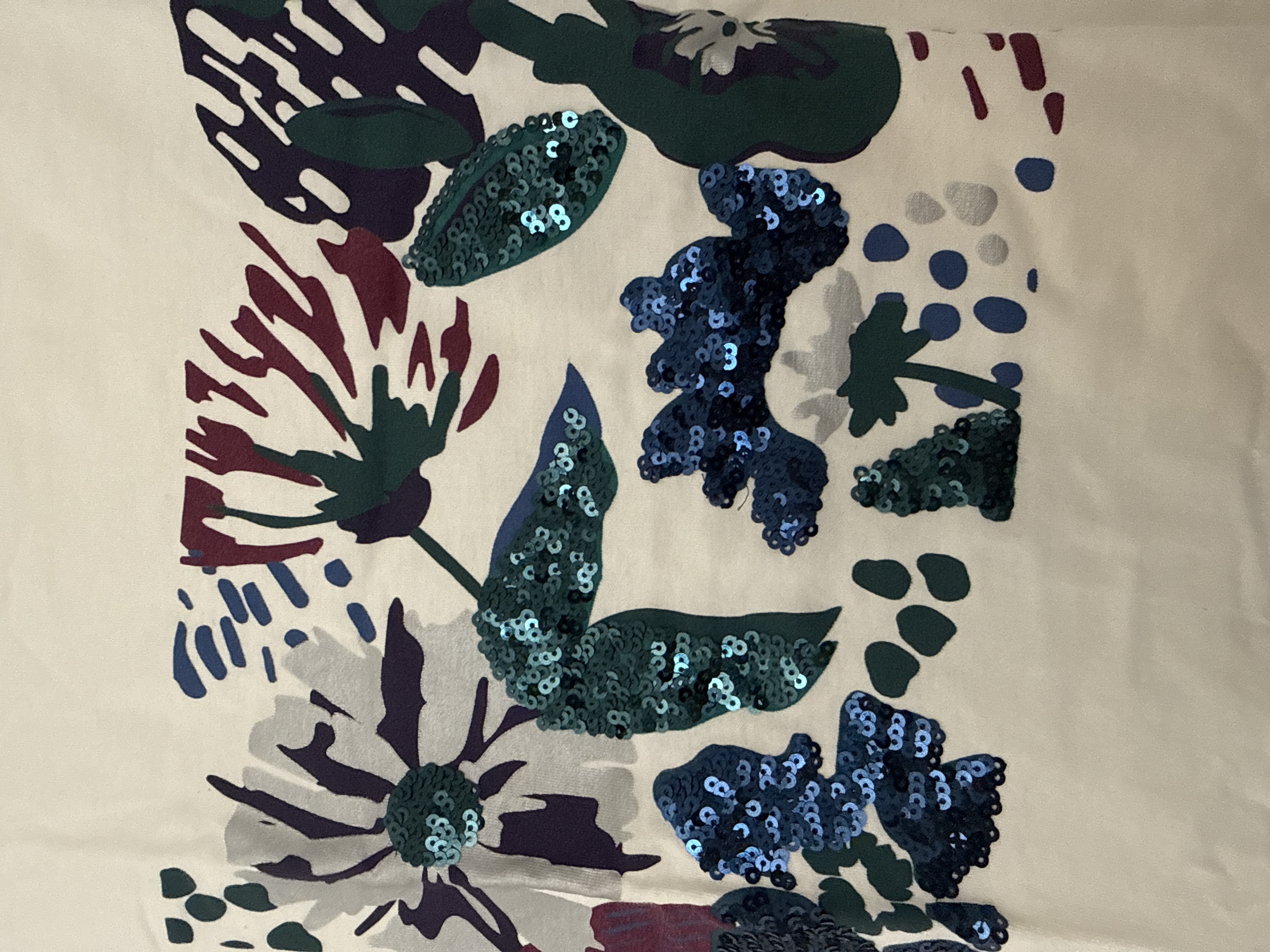 Ter shirt imprime avec sequin Promod S