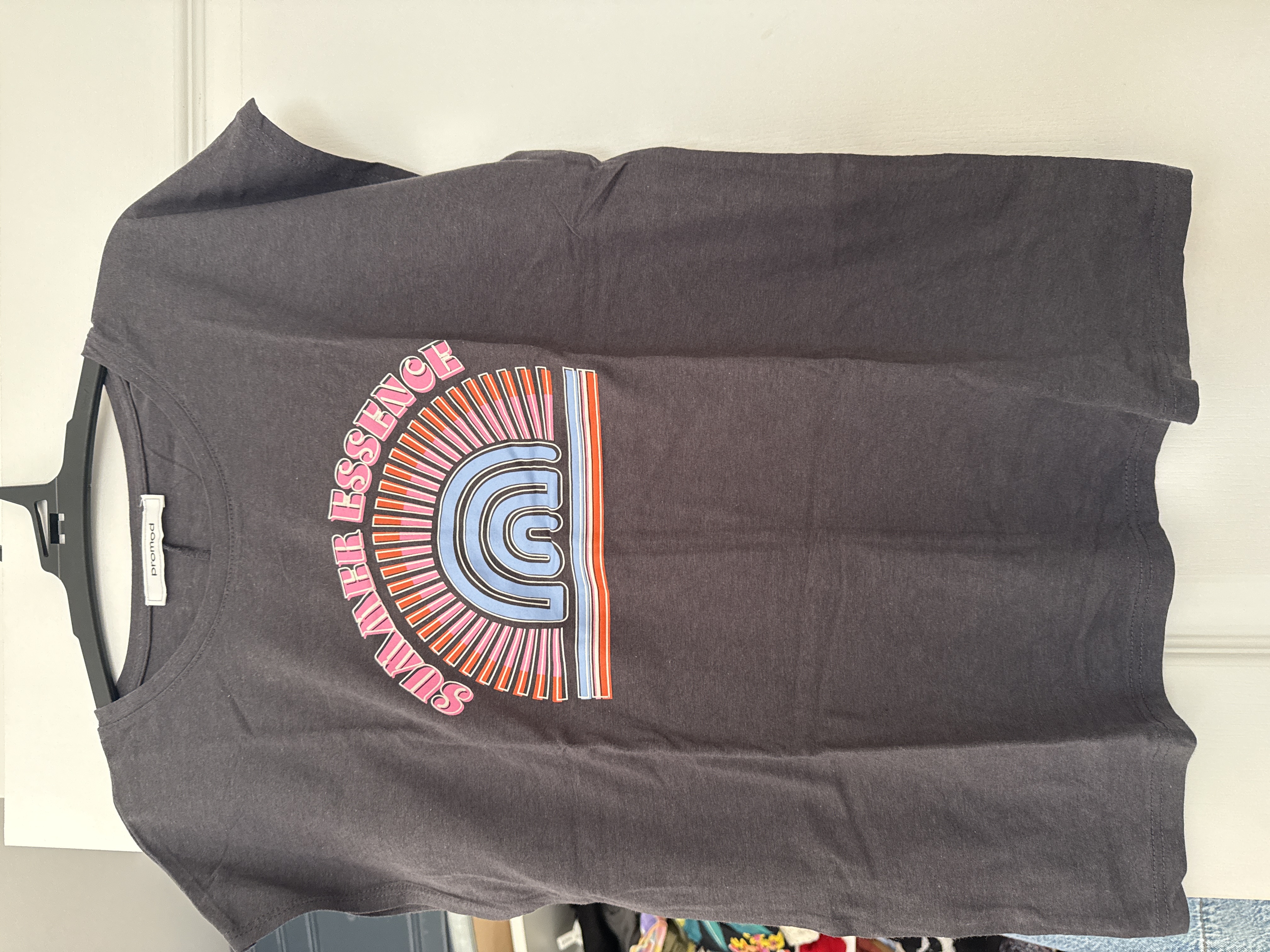 TEE shirt gris imprimé Promod M