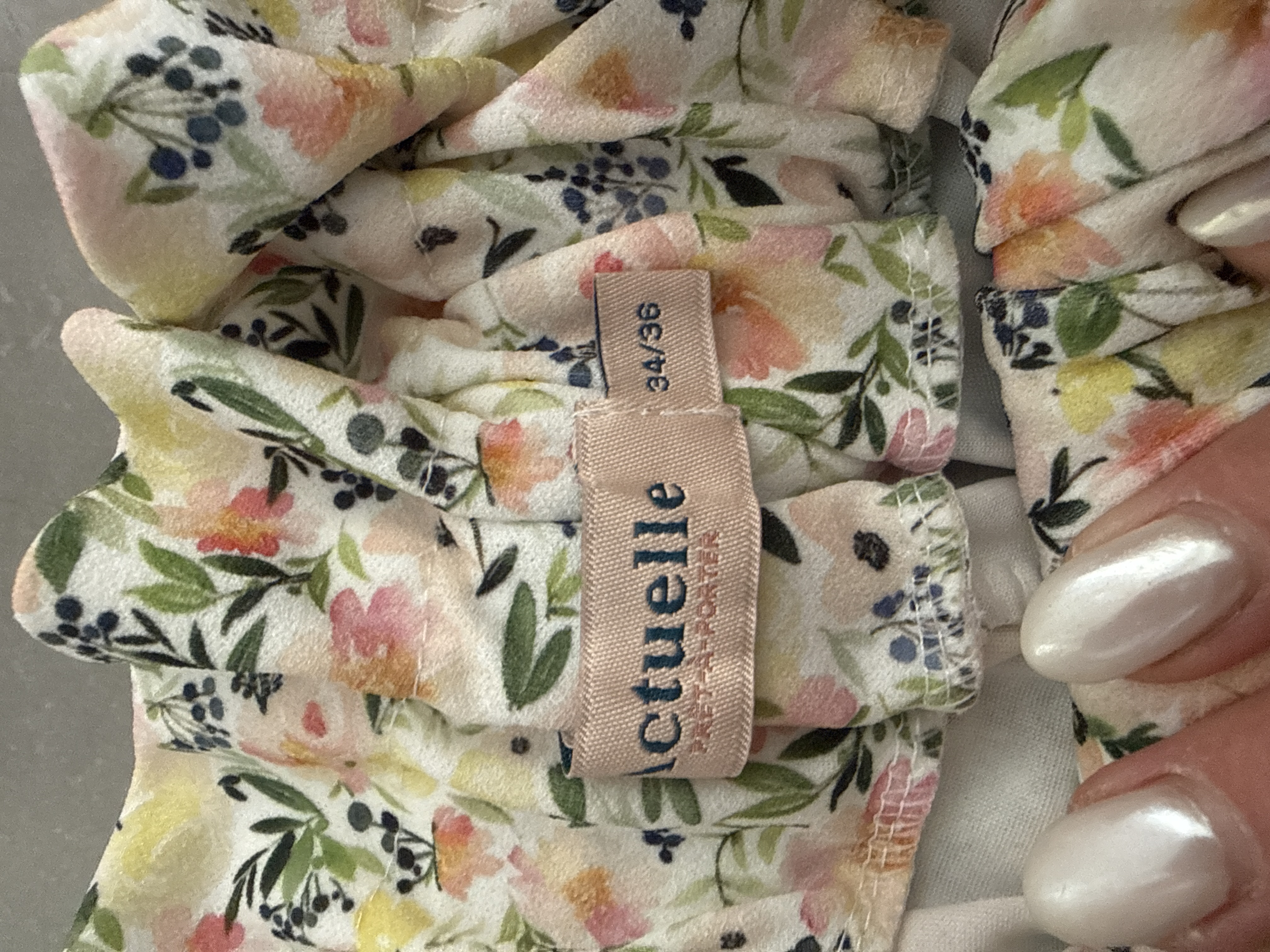 Short fleurie 34/36