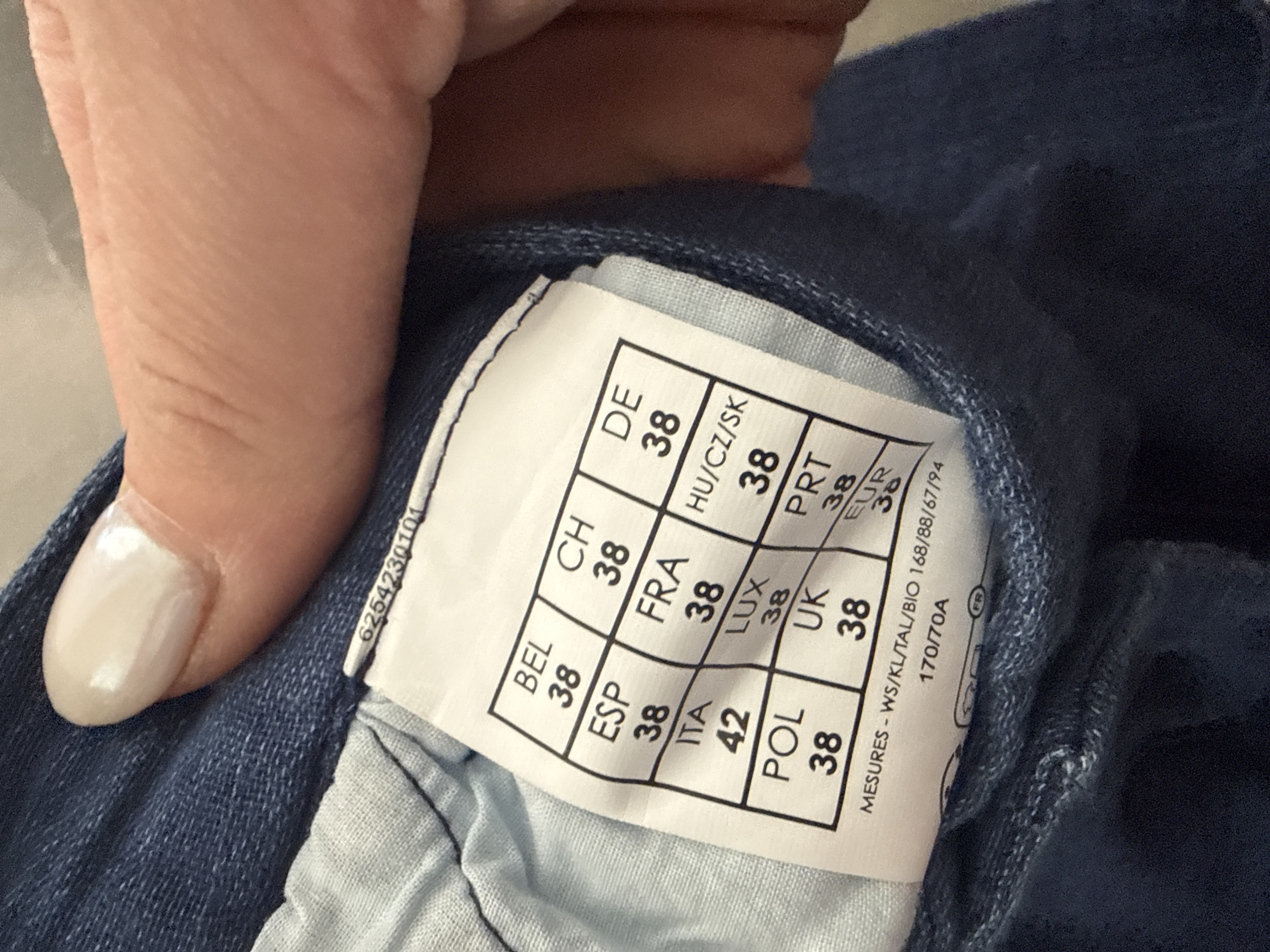 Short gaz de coton bleu Promod 38