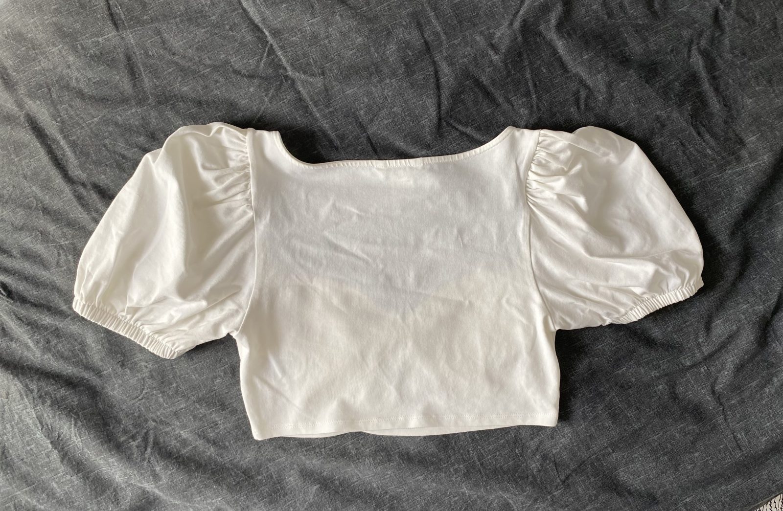 Crop top blanc MONKI
