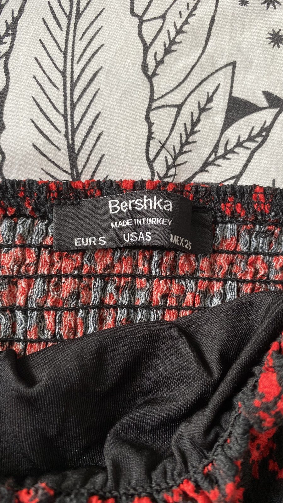 Crop top manches bouffantes Bershka