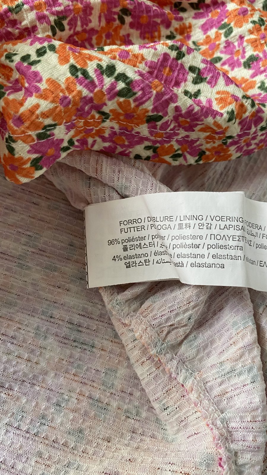 Robe d'été fleurie PULL&BEAR