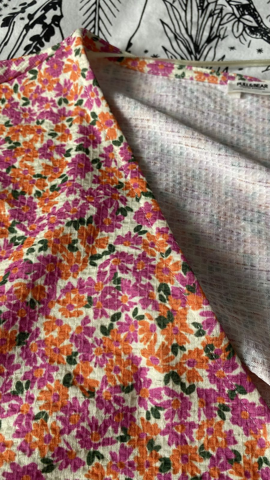 Robe d'été fleurie PULL&BEAR