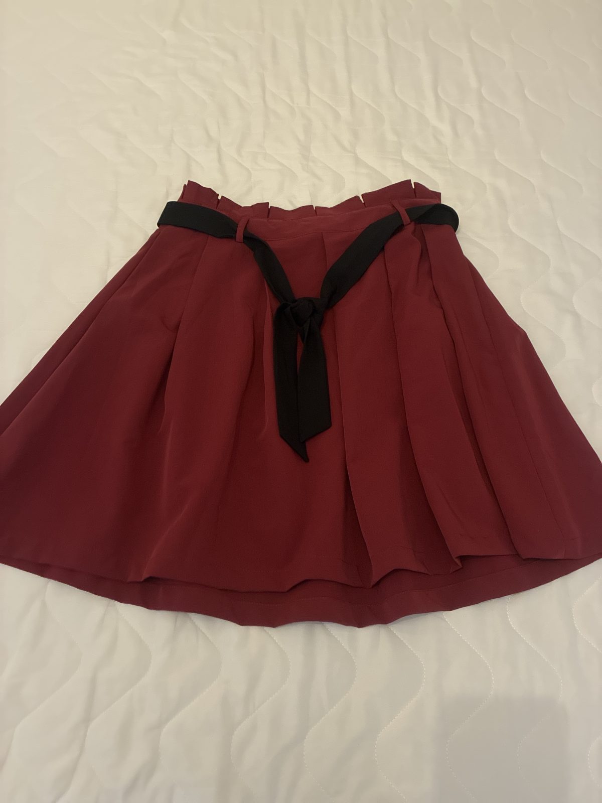 Jupe bordeaux
