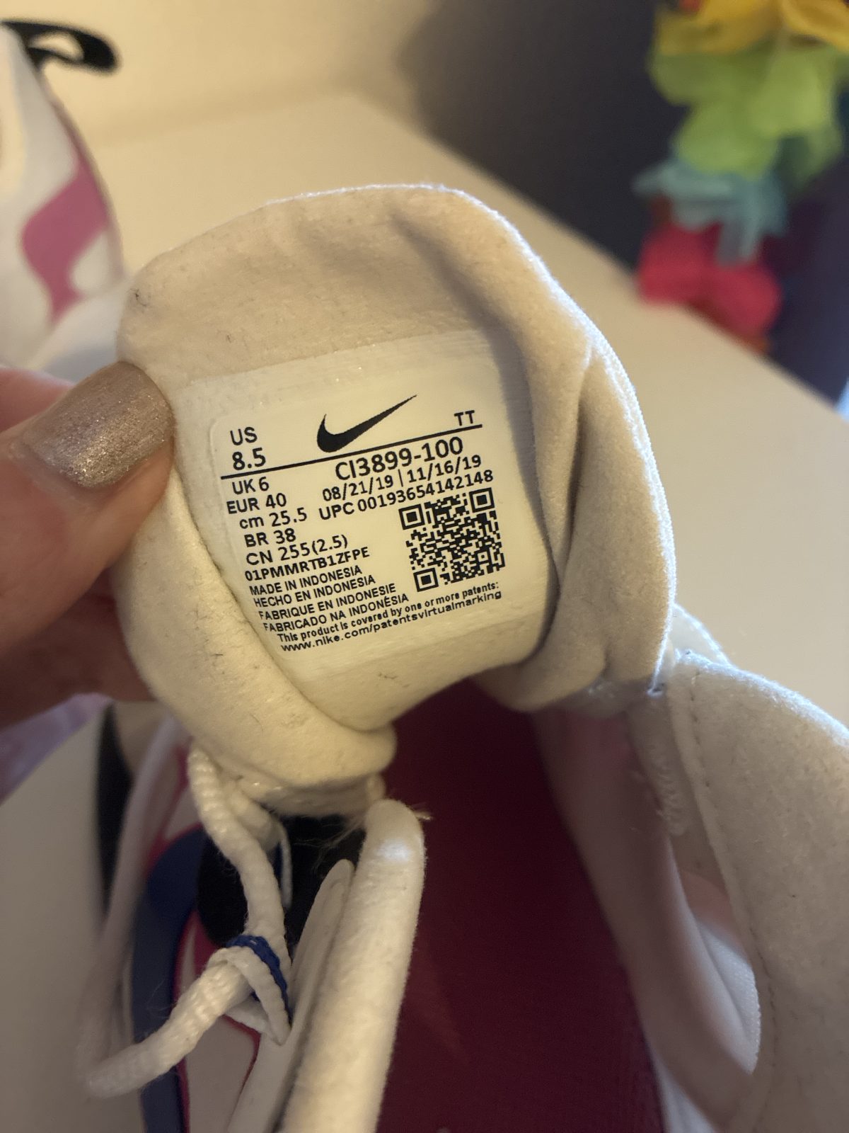 Nike react taille 40