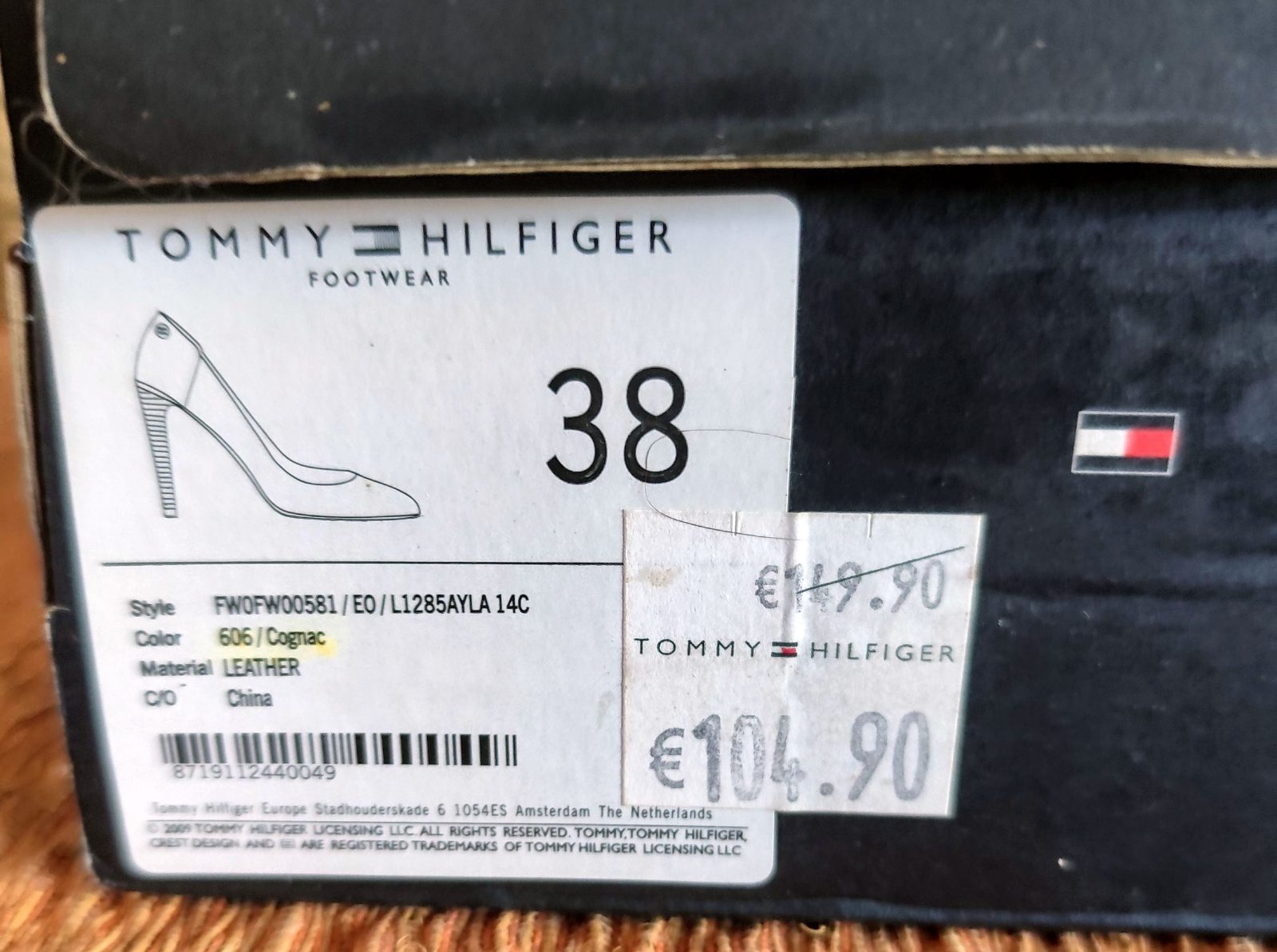Talons Tommy Hilfiger