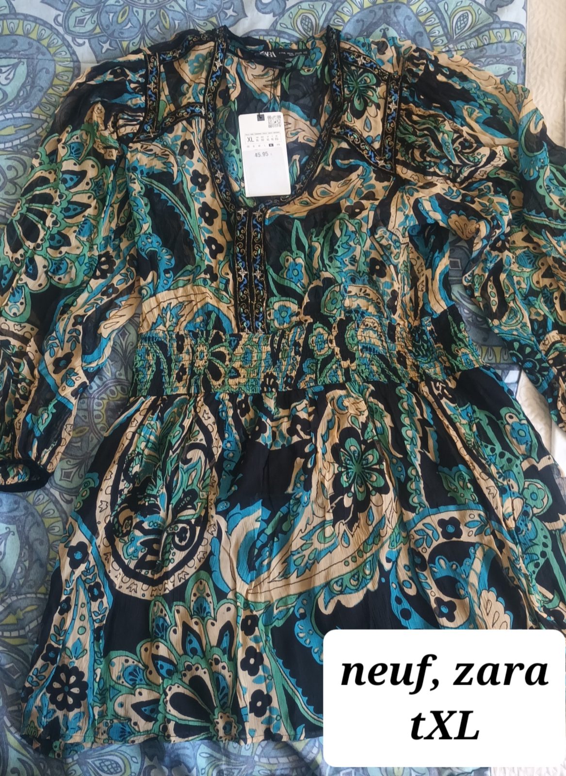 Robe zara taille XL