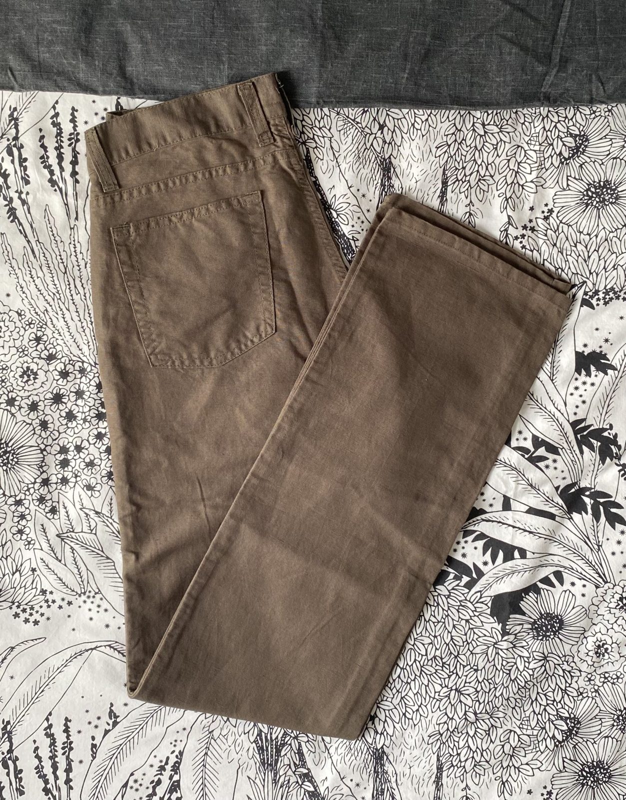 Pantalon marron vintage