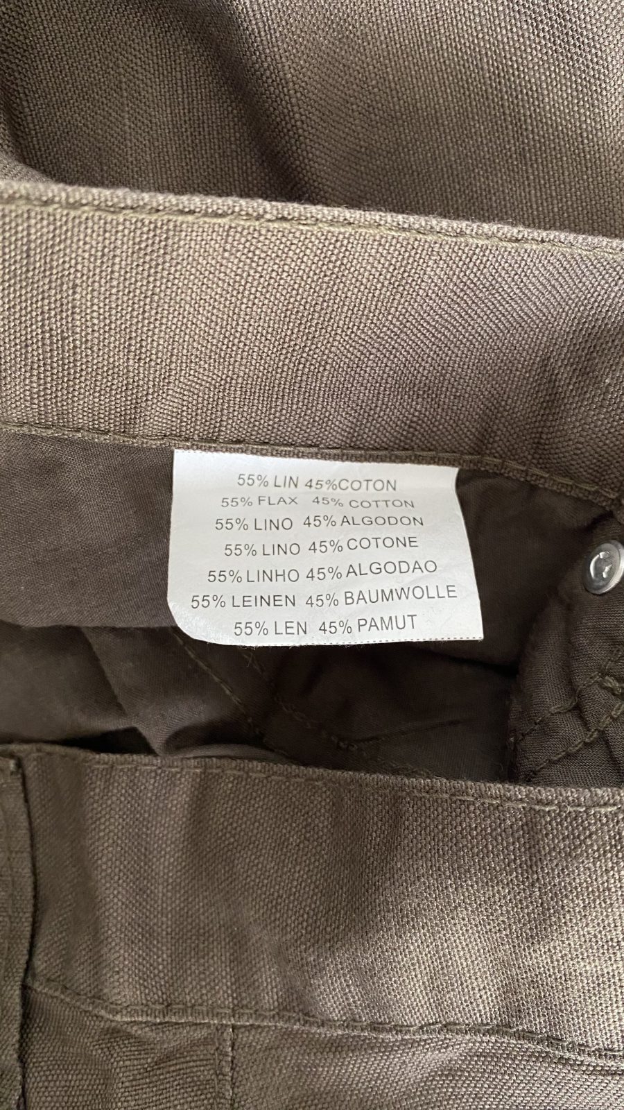 Pantalon marron vintage