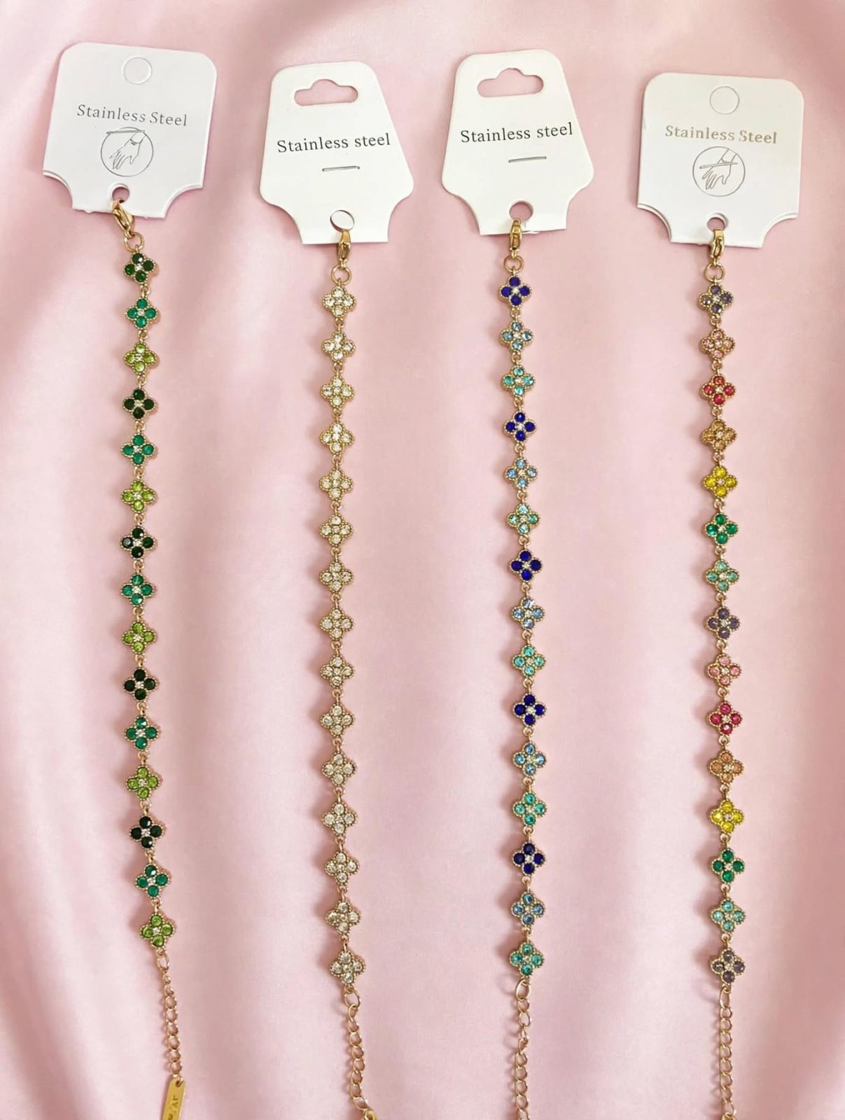 Jonc Thaïlandais & bracelet fleur