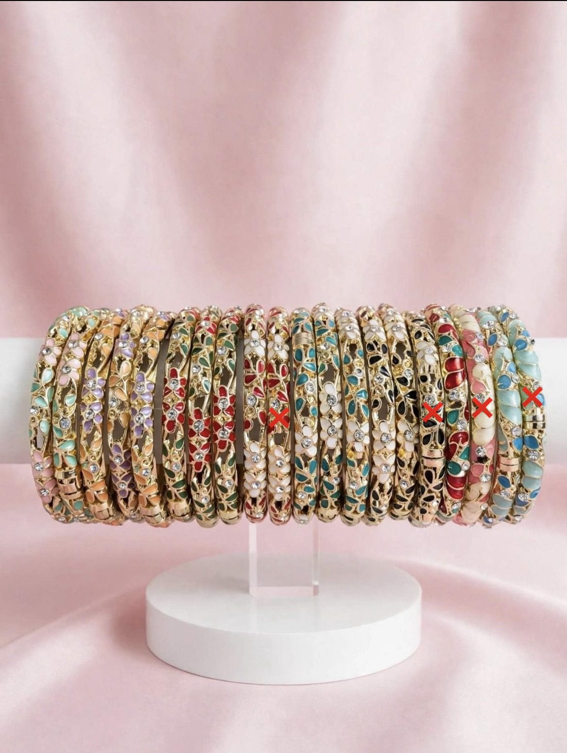 Jonc Thaïlandais & bracelet fleur