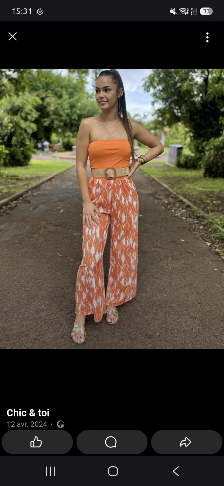 Combi-pantalon — La Réunion