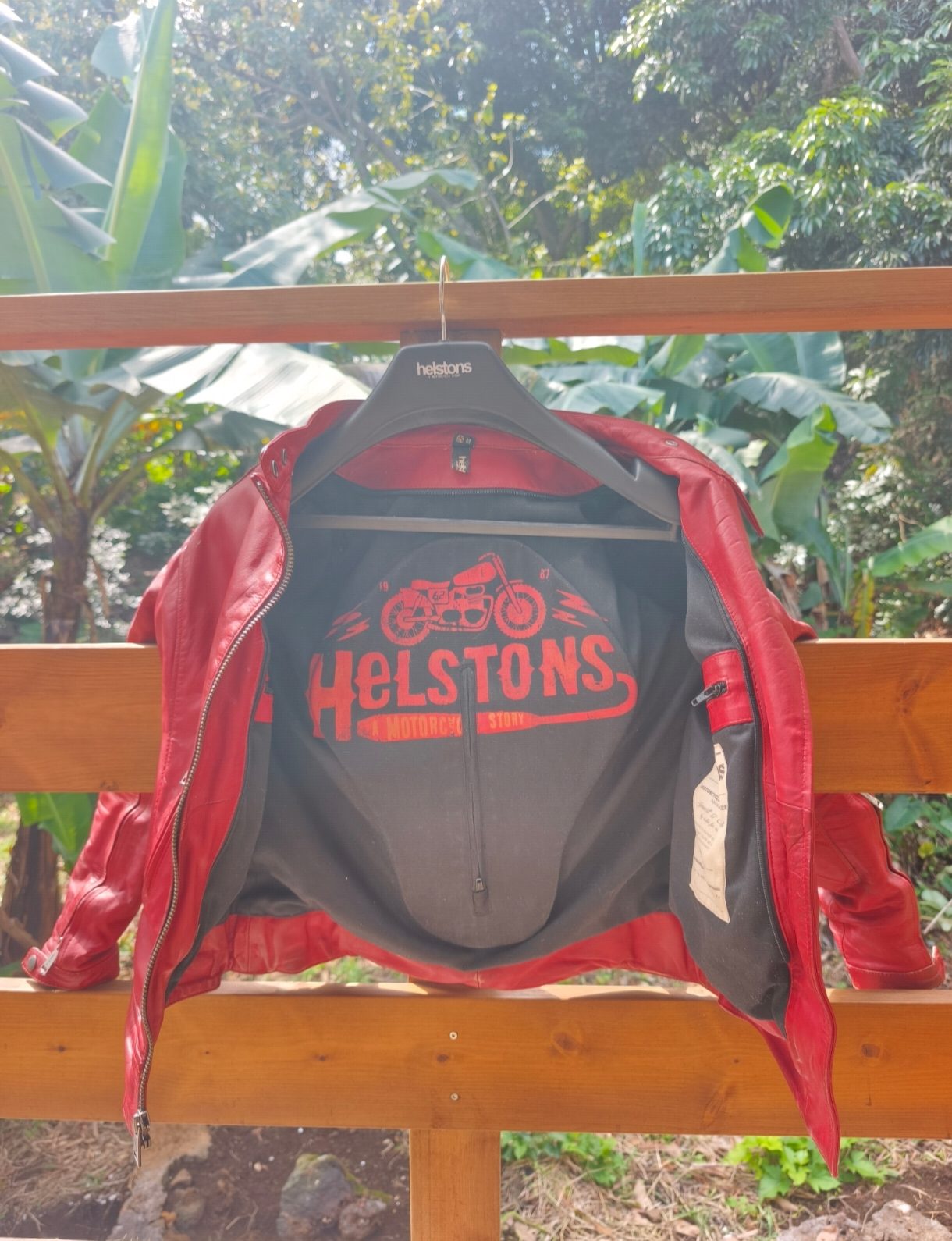 Blouson cuir Helston's KS70