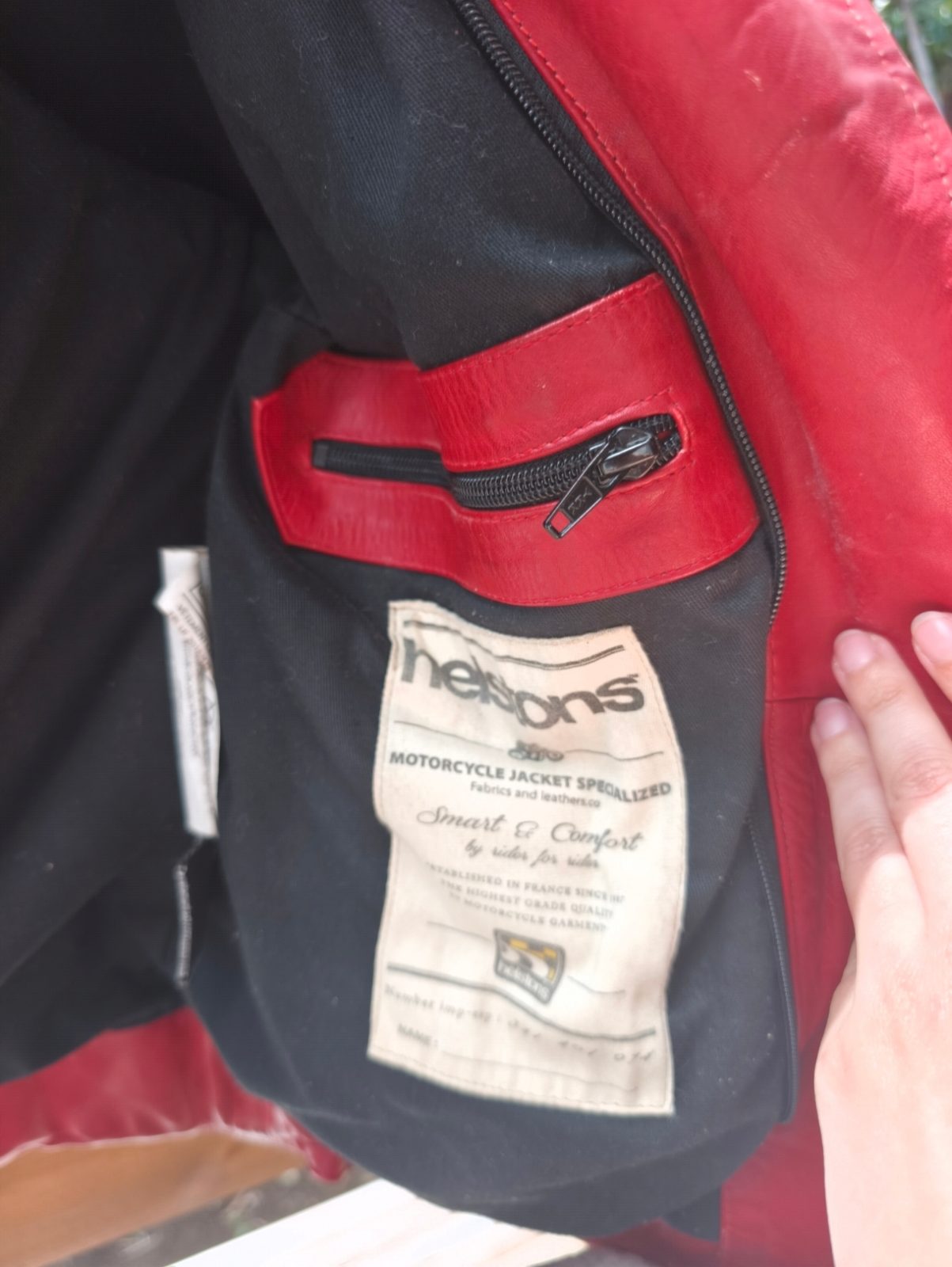Blouson cuir Helston's KS70