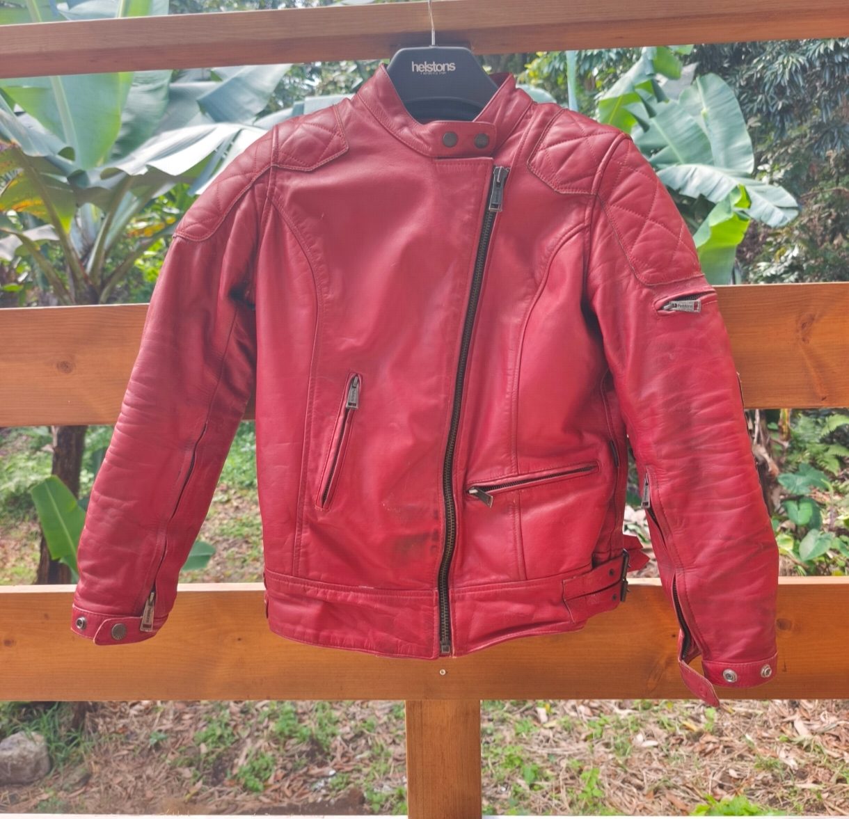 Blouson cuir Helston's KS70